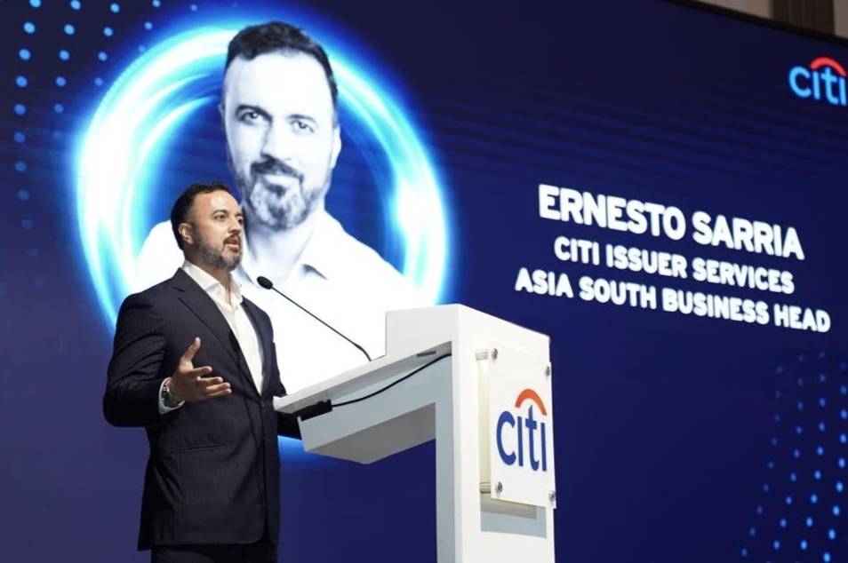 นายเออร์เนสโต ซาร์เรีย หัวหน้าฝ่าย Citi Issuer Services ประจำภูมิภาคเอเชียใต้ Citi Services