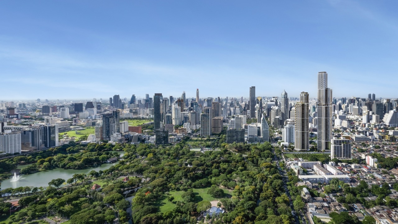 ภาพบรรยากาศเส้นทาง Green Mile กับโครงการที่พักอาศัยUpper House Residences Bangkok