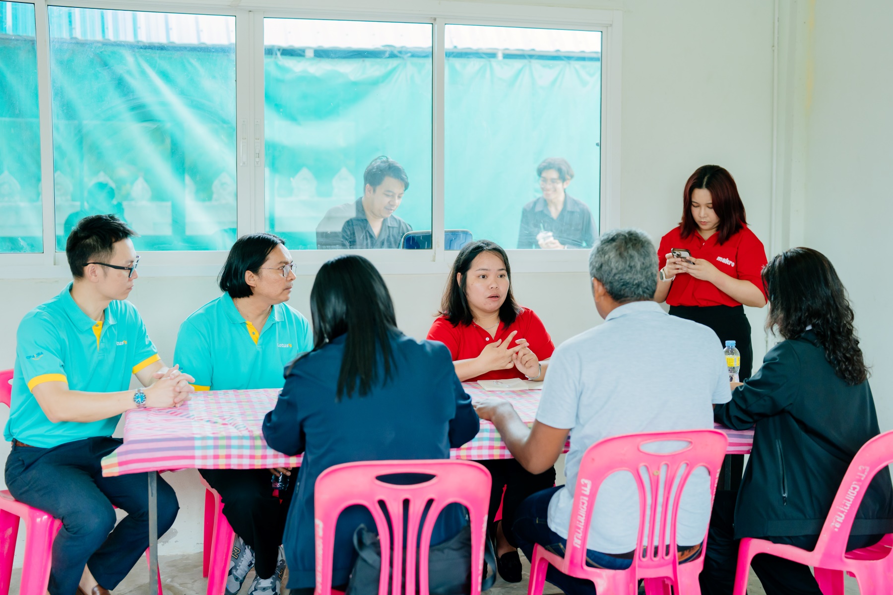 แปลงสาธิตภายในศูนย์เรียนรู้เกษตรบ้านโนนเขวา