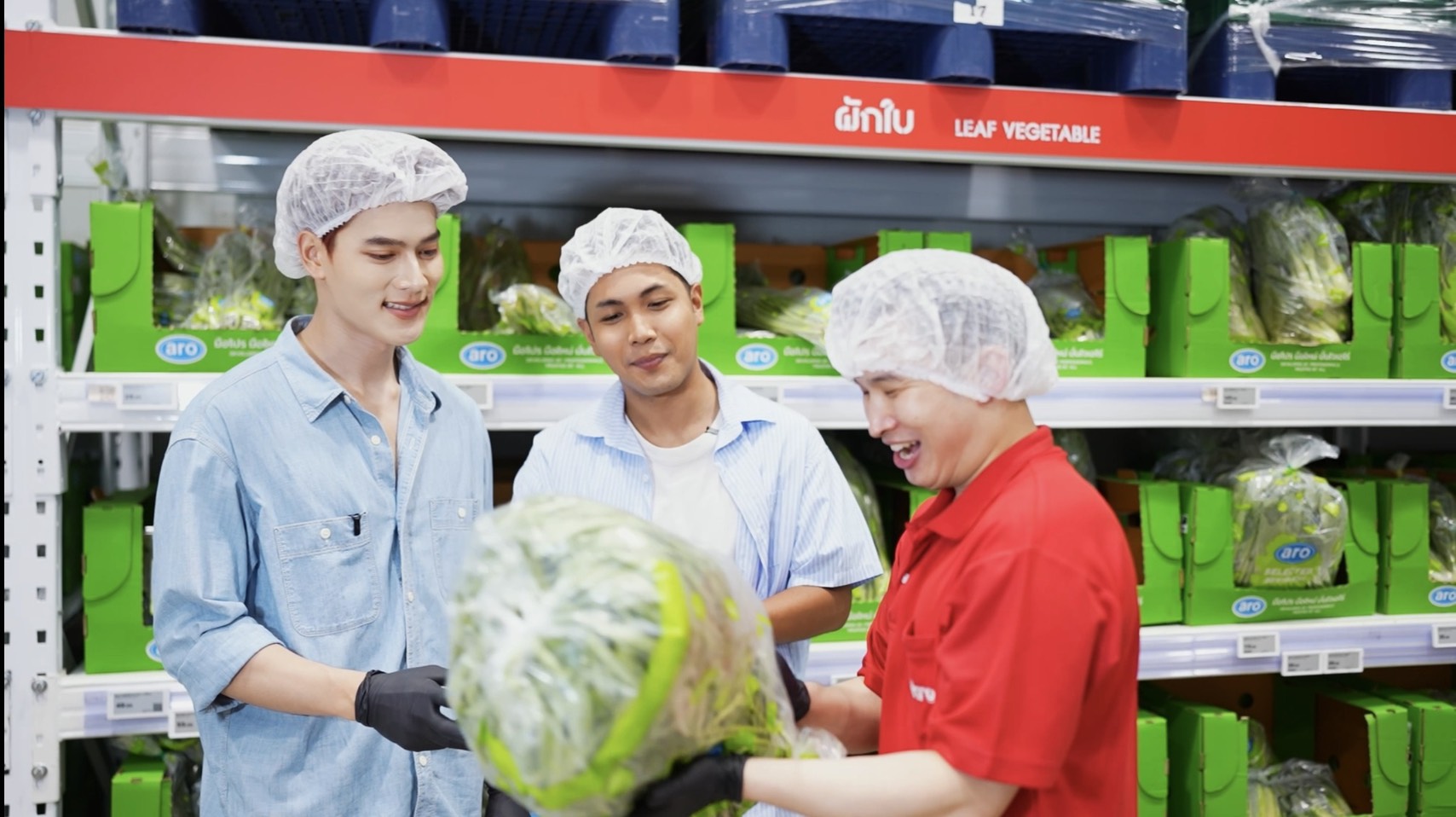 ภาพเส้นทางของอาหารส่วนเกินในรายการ “ลดทิ้ง สร้างค่า AXTRA GREEN”