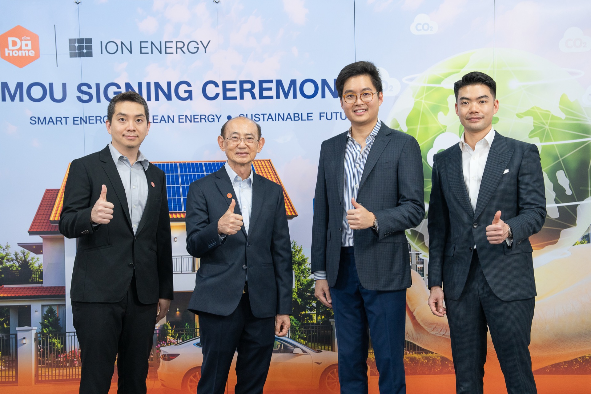 พิธีลงนามความร่วมมือระหว่าง DOHOME และ ION Energy