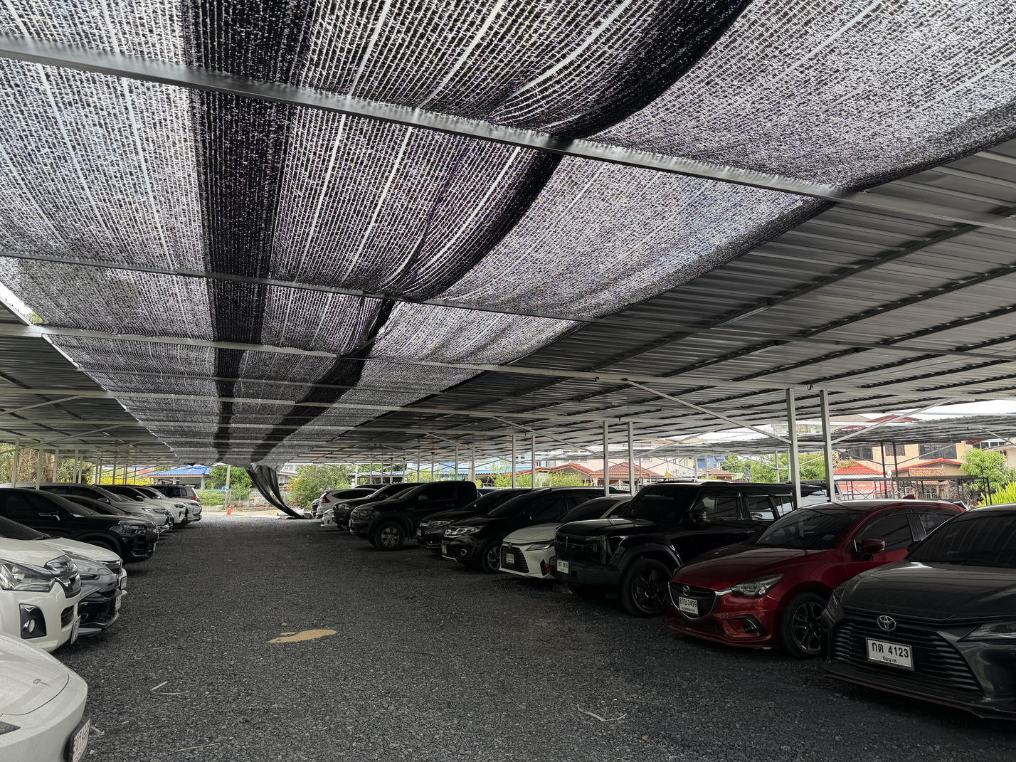 ภาพภายในพื้นที่จอดรถ Don Mueang Park & Fly