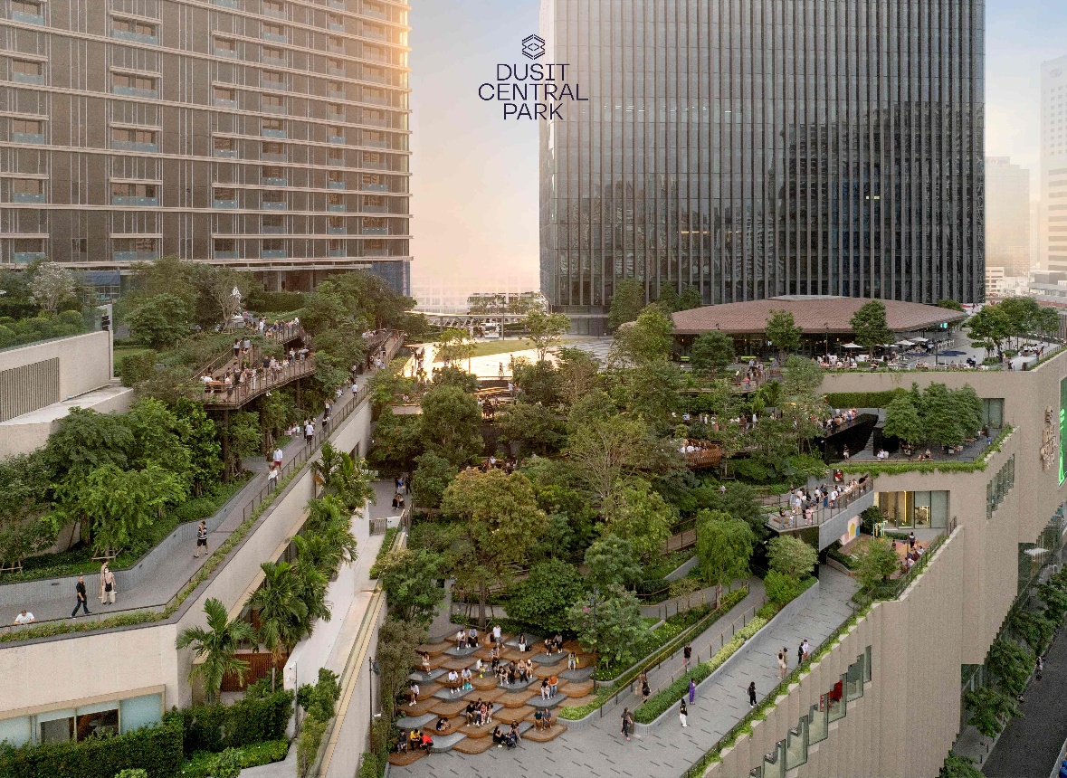 สวนดุสิตอรุณ พื้นที่สีเขียวใจกลางเมือง Dusit Central Park