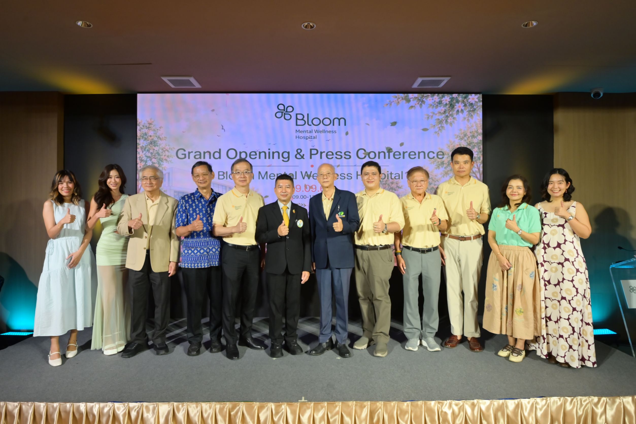 ภาพงานเปิดตัว Bloom Mental Wellness Hospital