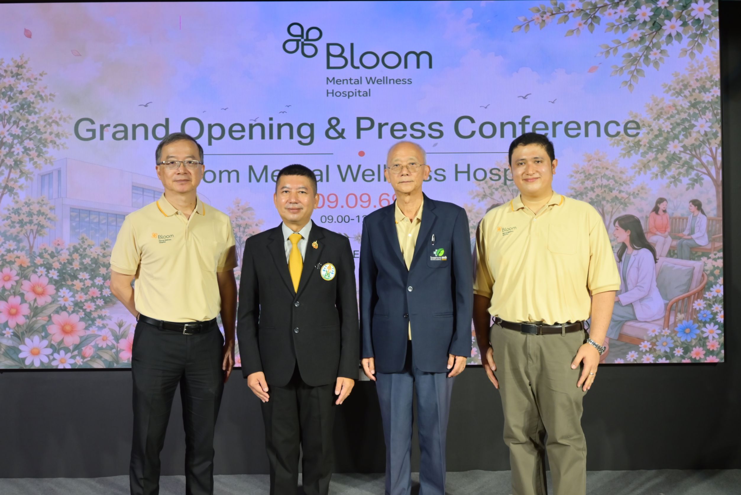 ภาพงานเปิดตัว Bloom Mental Wellness Hospital