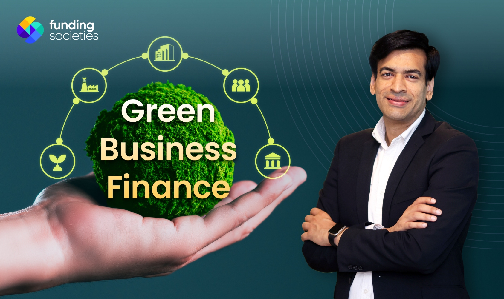 นายวิกาส เจน ประธานเจ้าหน้าที่บริหาร Funding Societies ประเทศไทย