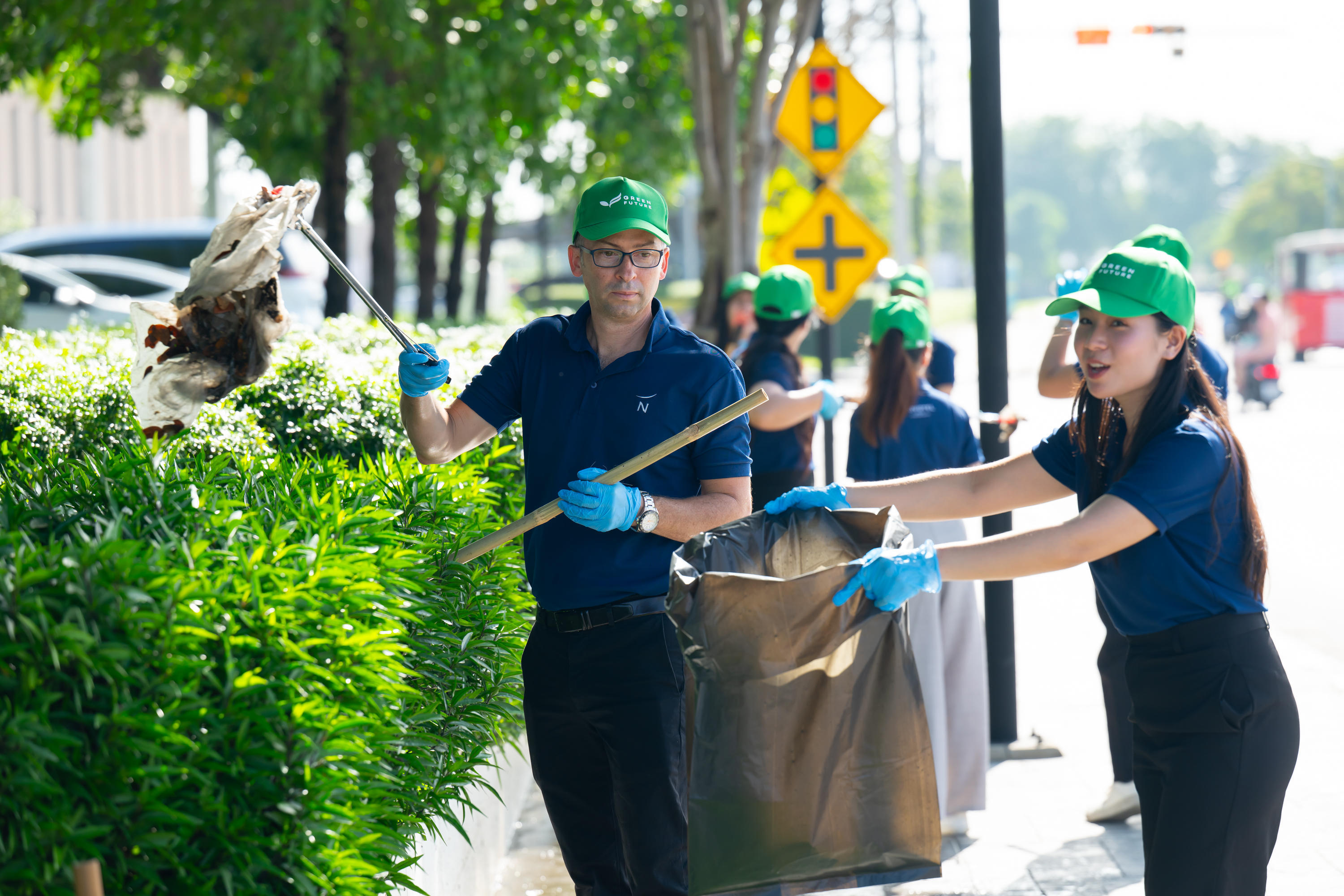 จิตอาสา Cleanup Day 2026 ดูแลความสะอาดพื้นที่