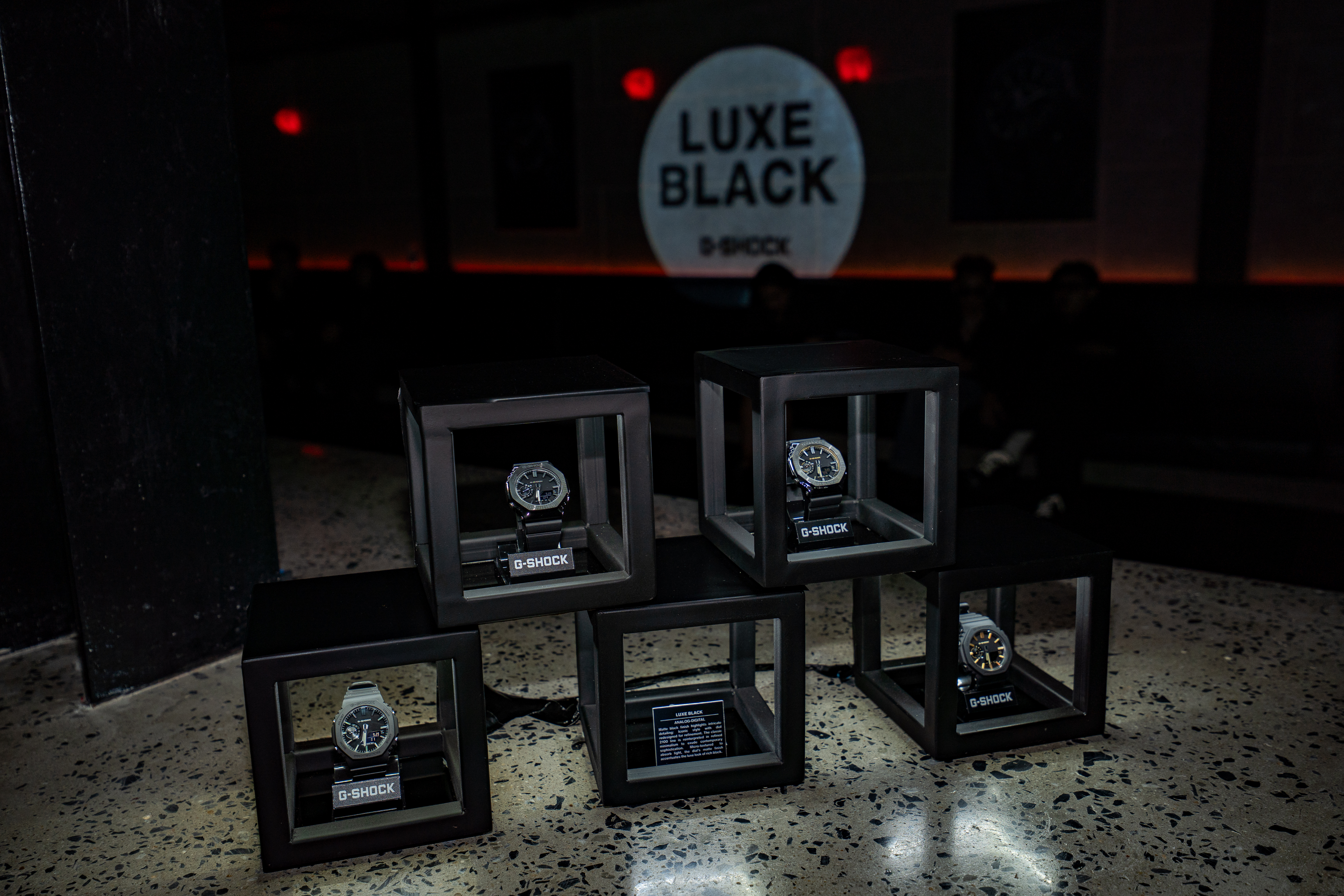 G-SHOCK LUXE BLACK COLLECTION