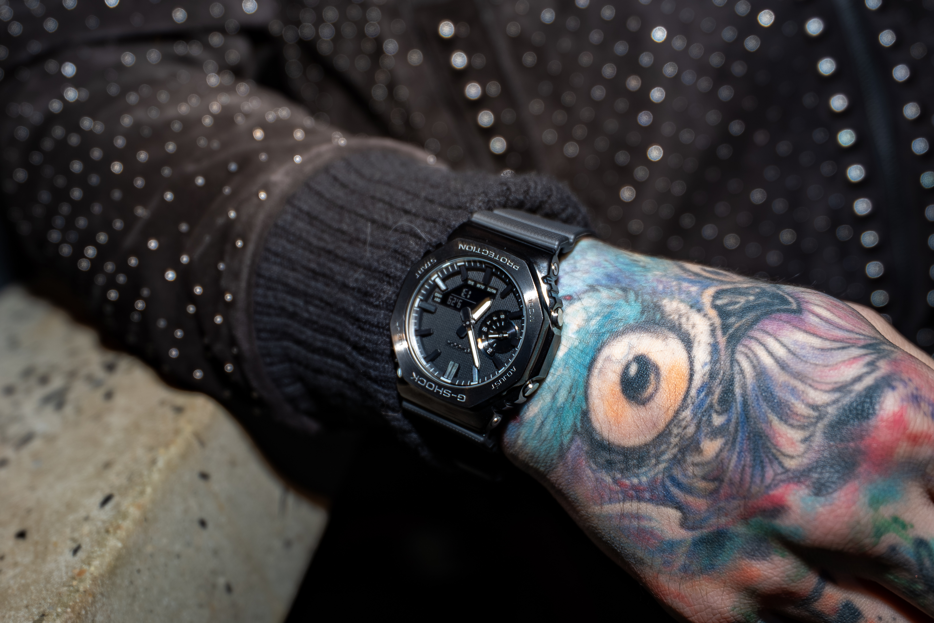 ยัวร์บอยทีเจ ในงานเปิดตัว G-SHOCK LUXE BLACK COLLECTION