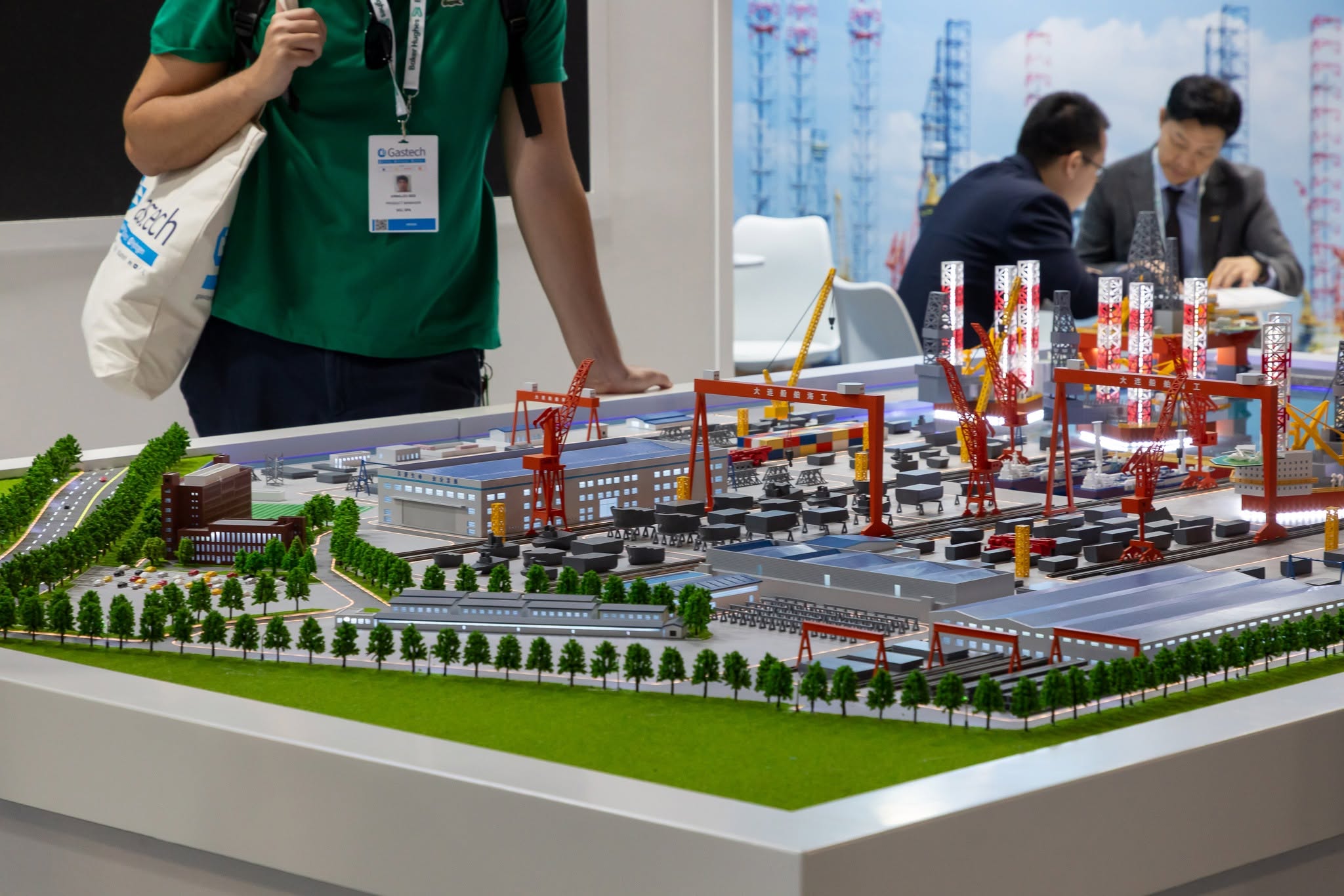 บรรยากาศงานประชุมและนิทรรศการ Gastech
