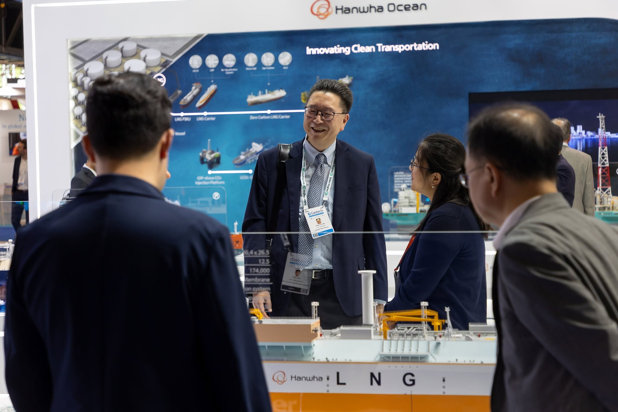 บรรยากาศงานประชุมและนิทรรศการ Gastech
