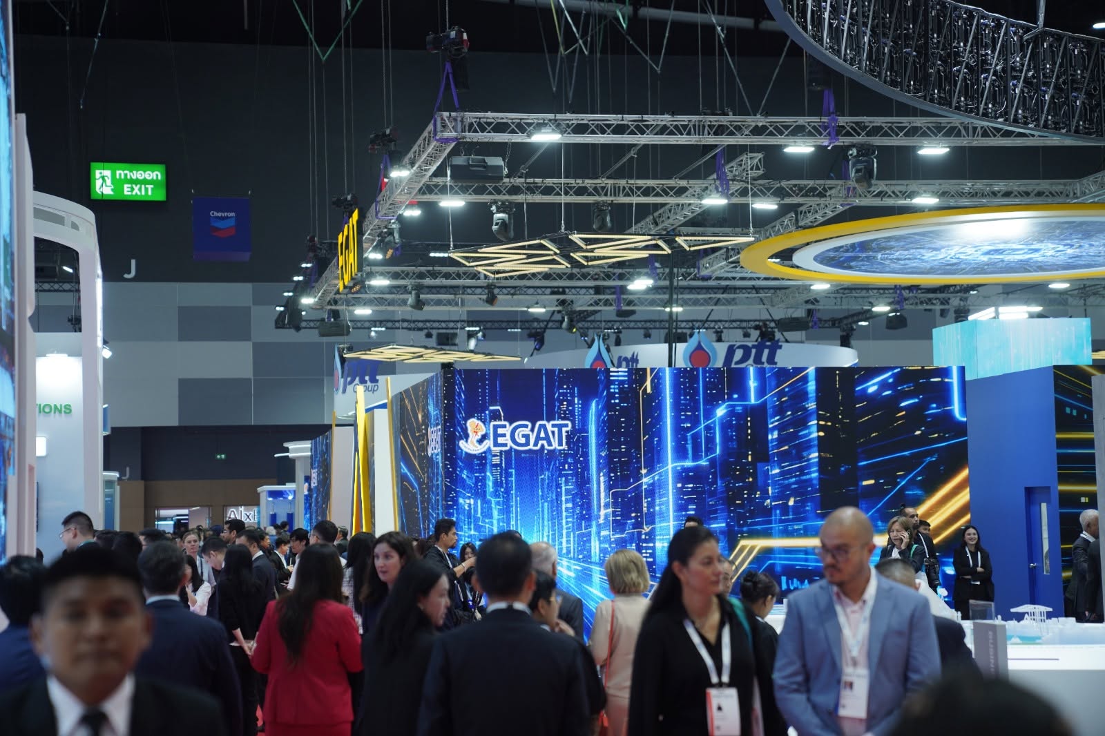 บรรยากาศการประชุมและนิทรรศการ Gastech 2026