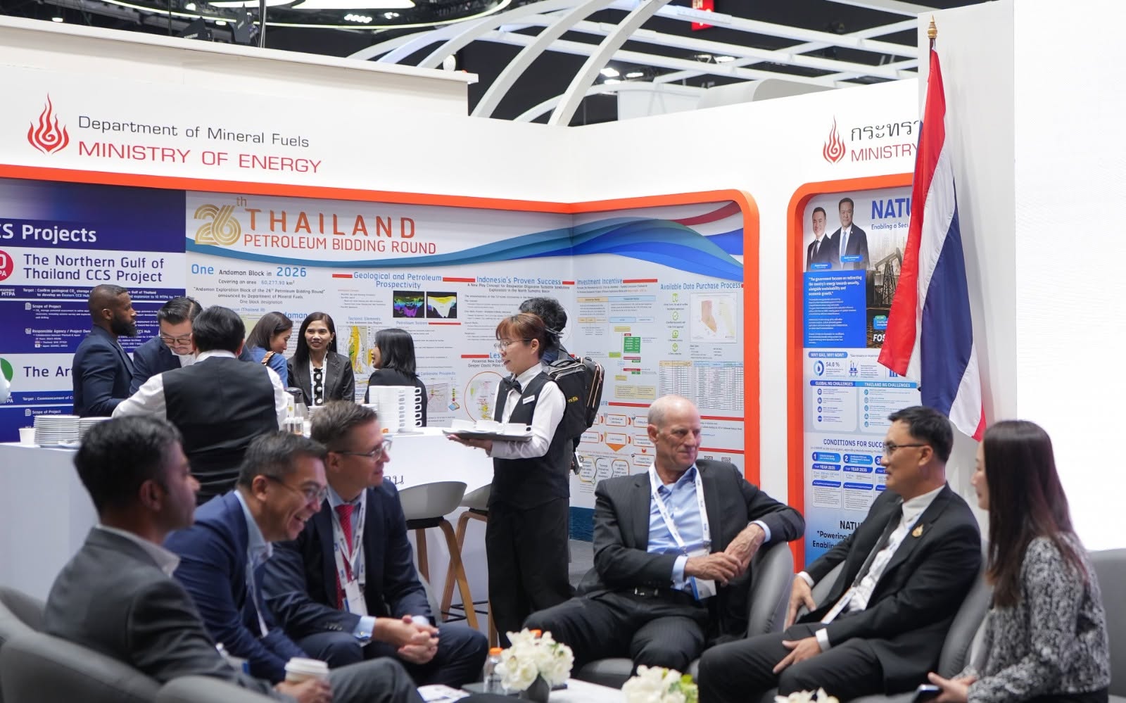 บรรยากาศงาน Gastech 2026