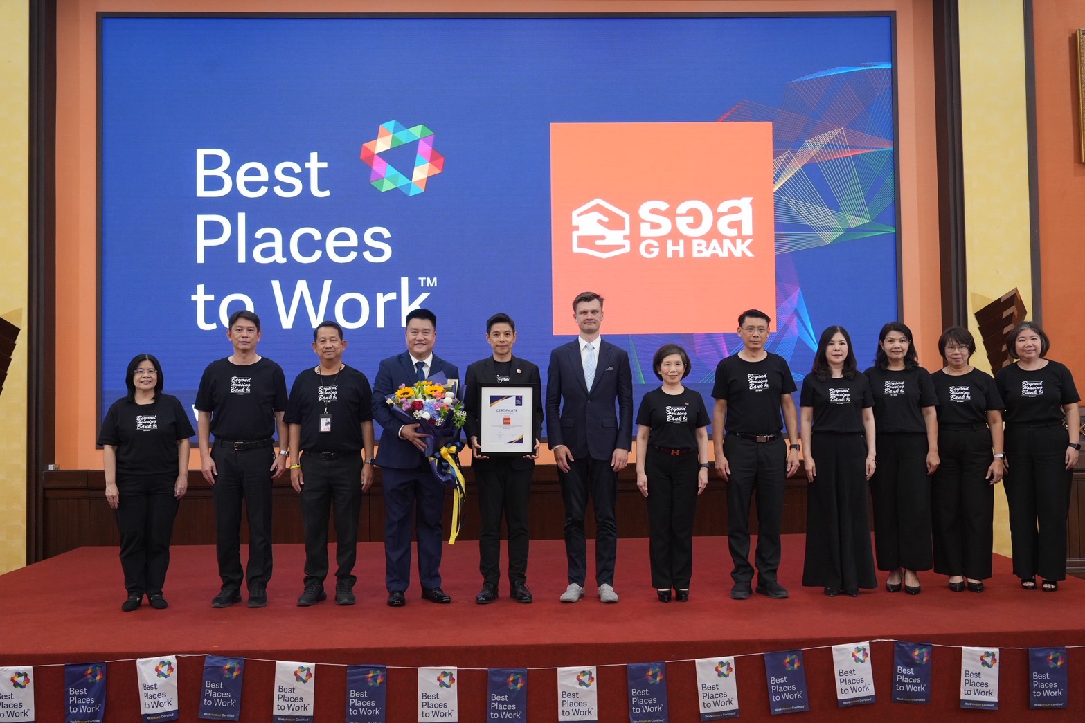 ดร.มหัทธนะ อัมพรพิสิฏฐ์ รับรางวัล Best Places to Work Certification 2026
