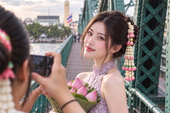 มาลัยรัดเกล้า เทรนด์ไวรัลของนักท่องเที่ยวจีน