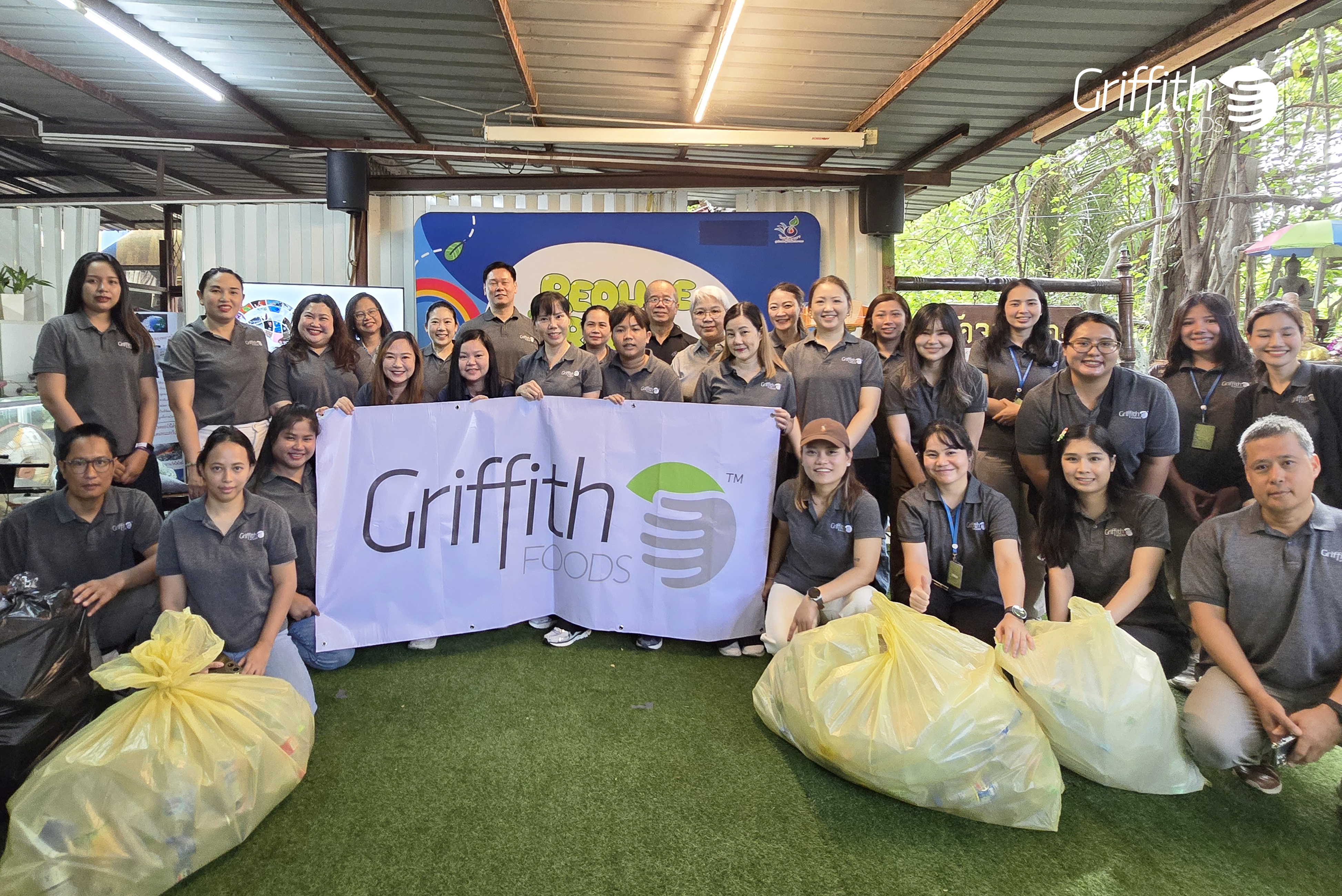Griffith Foods Upcycling Learning and Workshop Activity ณ วัดจากแดง
