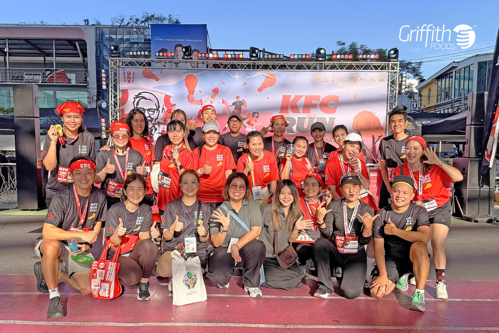 บรรยากาศกิจกรรม KFC RUN 2026