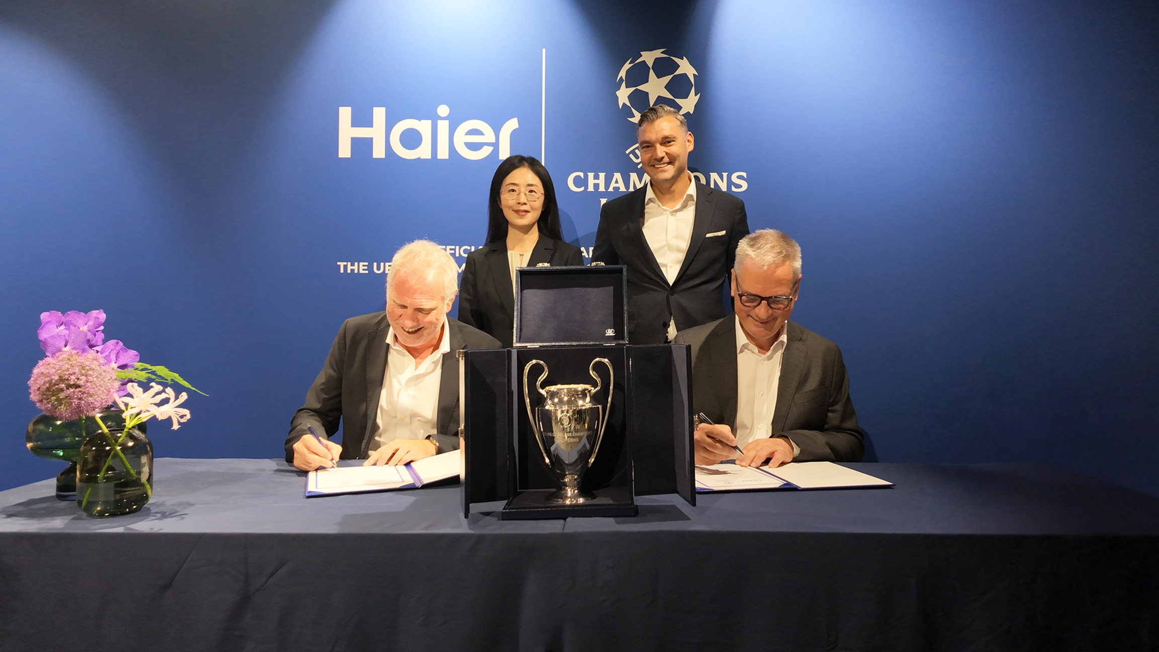 ไฮเออร์ ประกาศความร่วมมือระดับโลกกับ UEFA Champions League
