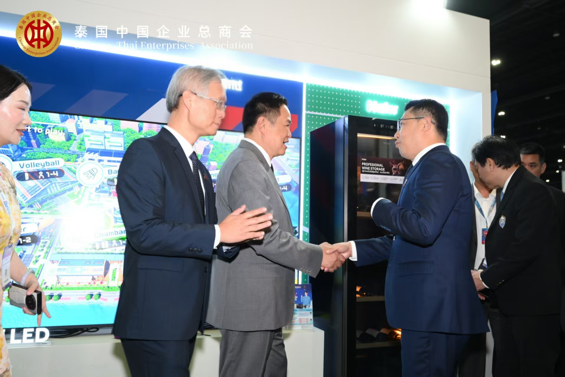 ผู้เข้าชมเยี่ยมชมบูธไฮเออร์ งาน Thailand–China Cooperation Expo 2026