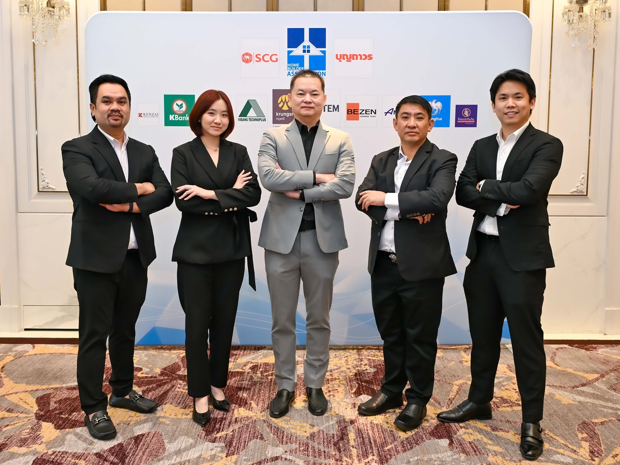 บรรยากาศการแถลงข่าวประกาศความพร้อมจัดงานรับสร้างบ้านและวัสดุ EXPO 2026