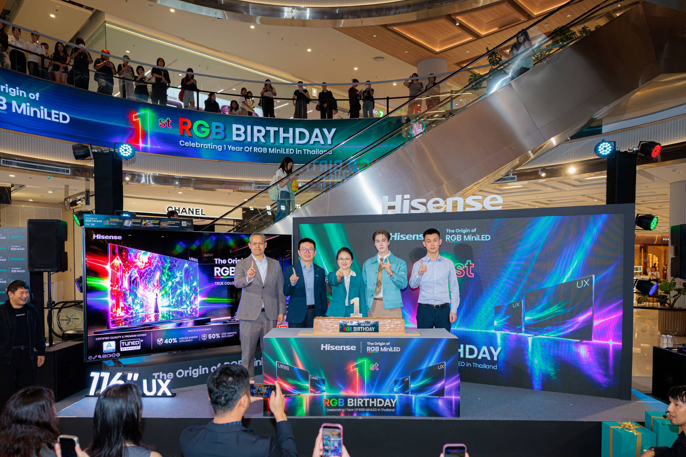 งาน “RGB 1st Birthday” ฉลองครบรอบ 1 ปี RGB MiniLED ของไฮเซ่นส์ในประเทศไทย