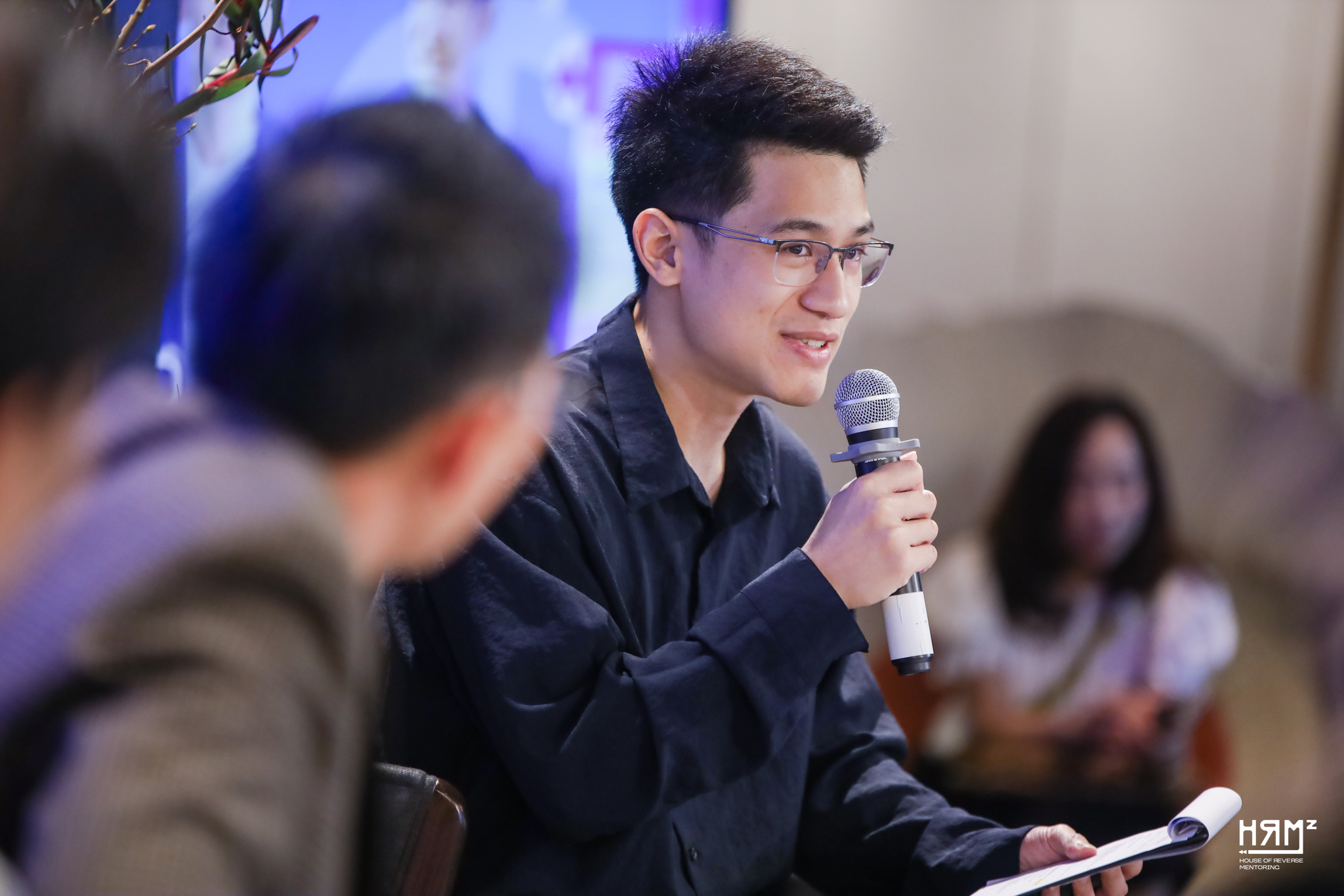 บรรยากาศงานแถลงข่าวเปิดตัวหลักสูตร House of Reverse Mentoring รุ่นที่ 2 (HRM²)