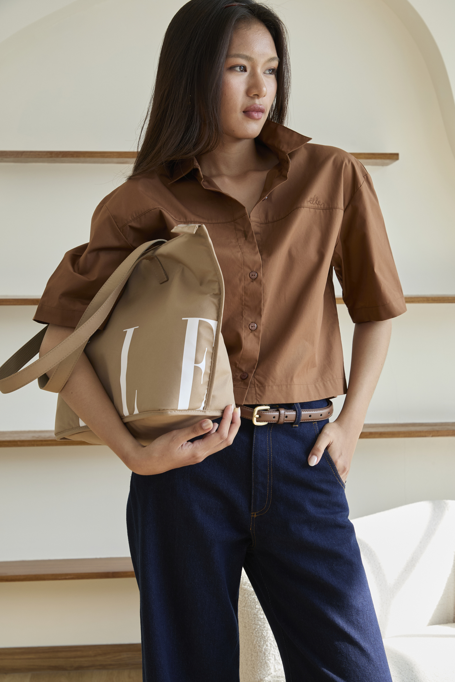 ELLE Recycled Nylon Collection กระเป๋าแฟชั่นรีไซเคิล