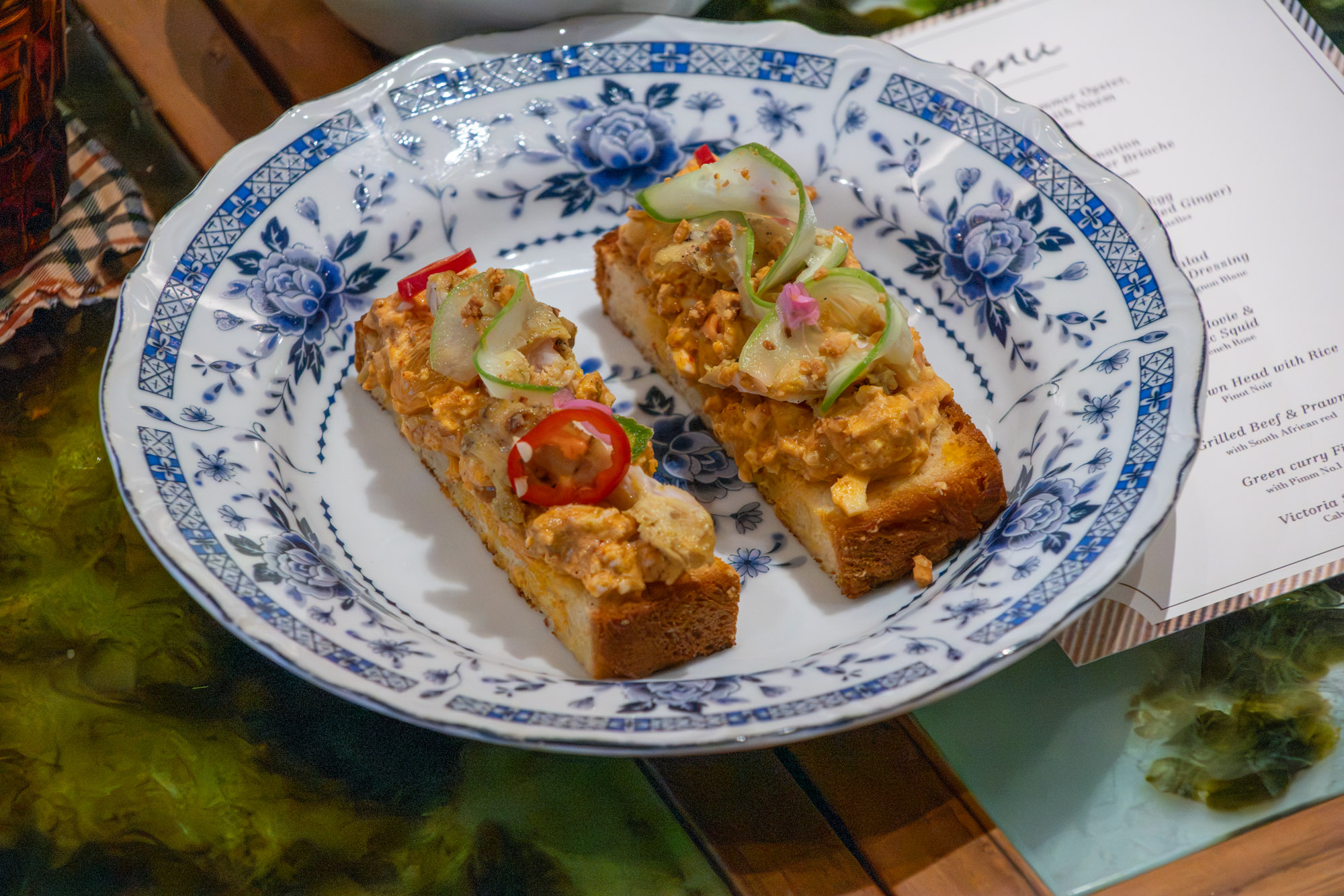 เมนู Exclusive Chef's Table 9 คอร์ส ในงาน DAKS