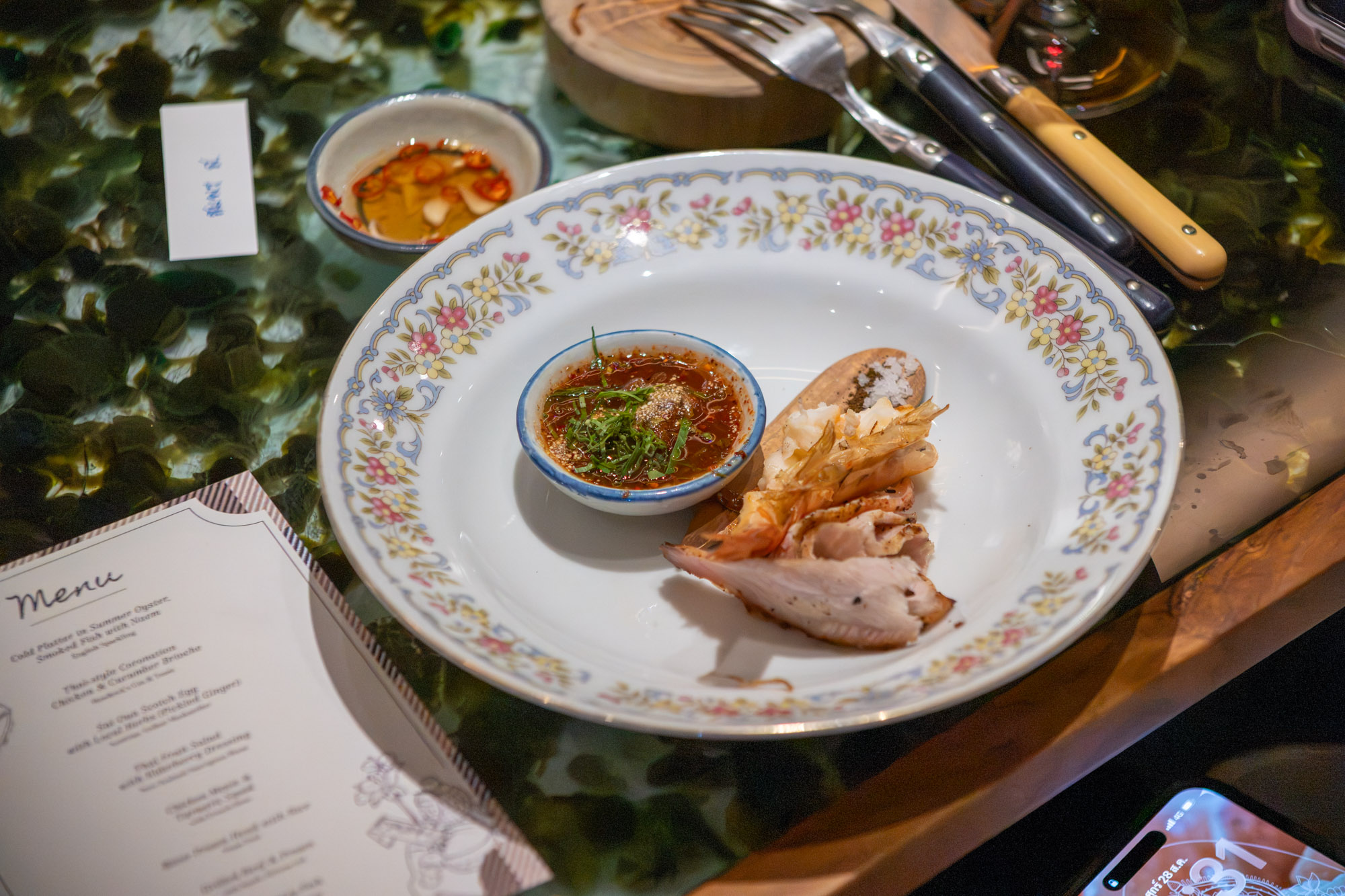 เมนู Exclusive Chef's Table ในงาน DAKS
