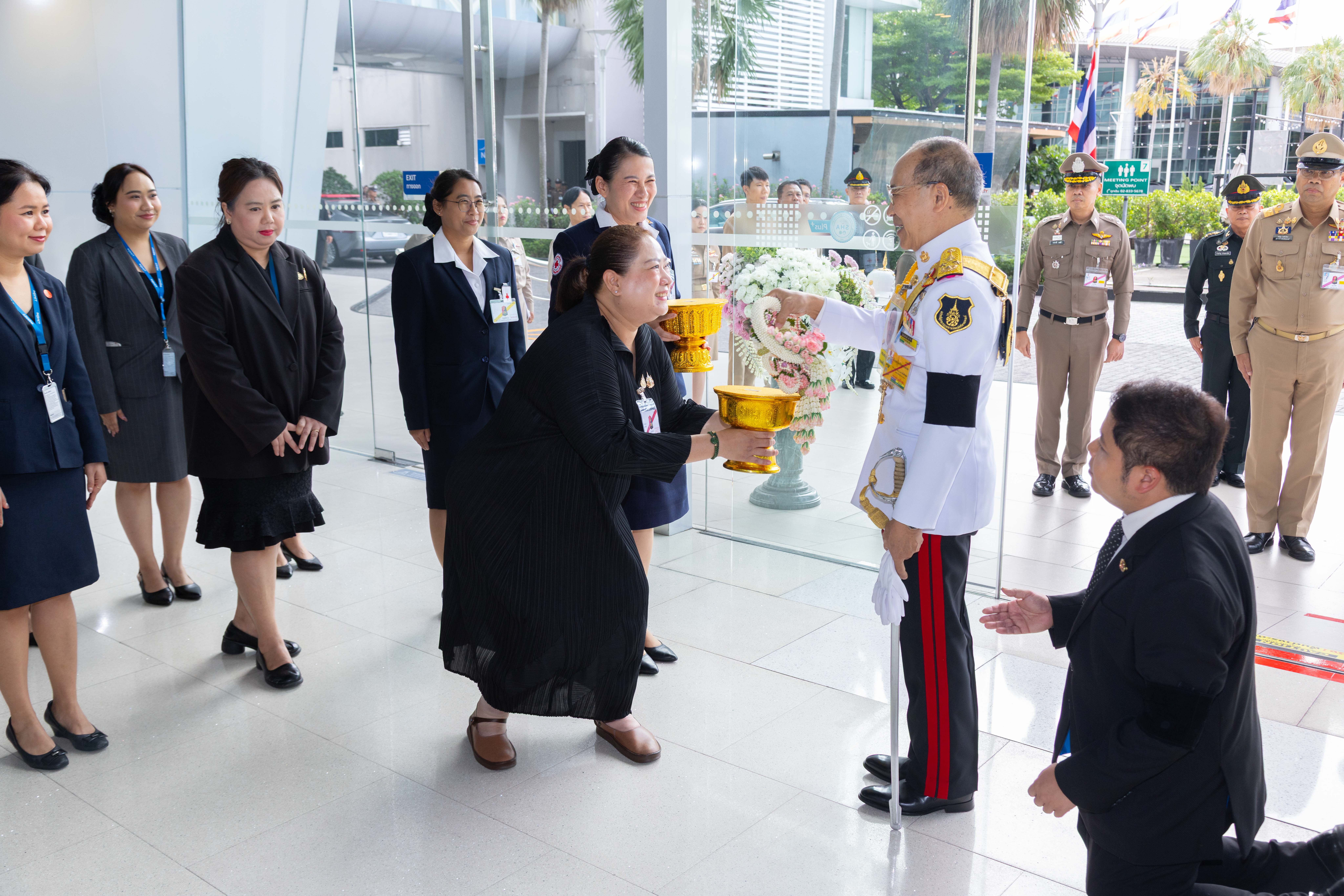 พระองค์เจ้าเฉลิมศึกยุคล เสด็จเปิดงาน