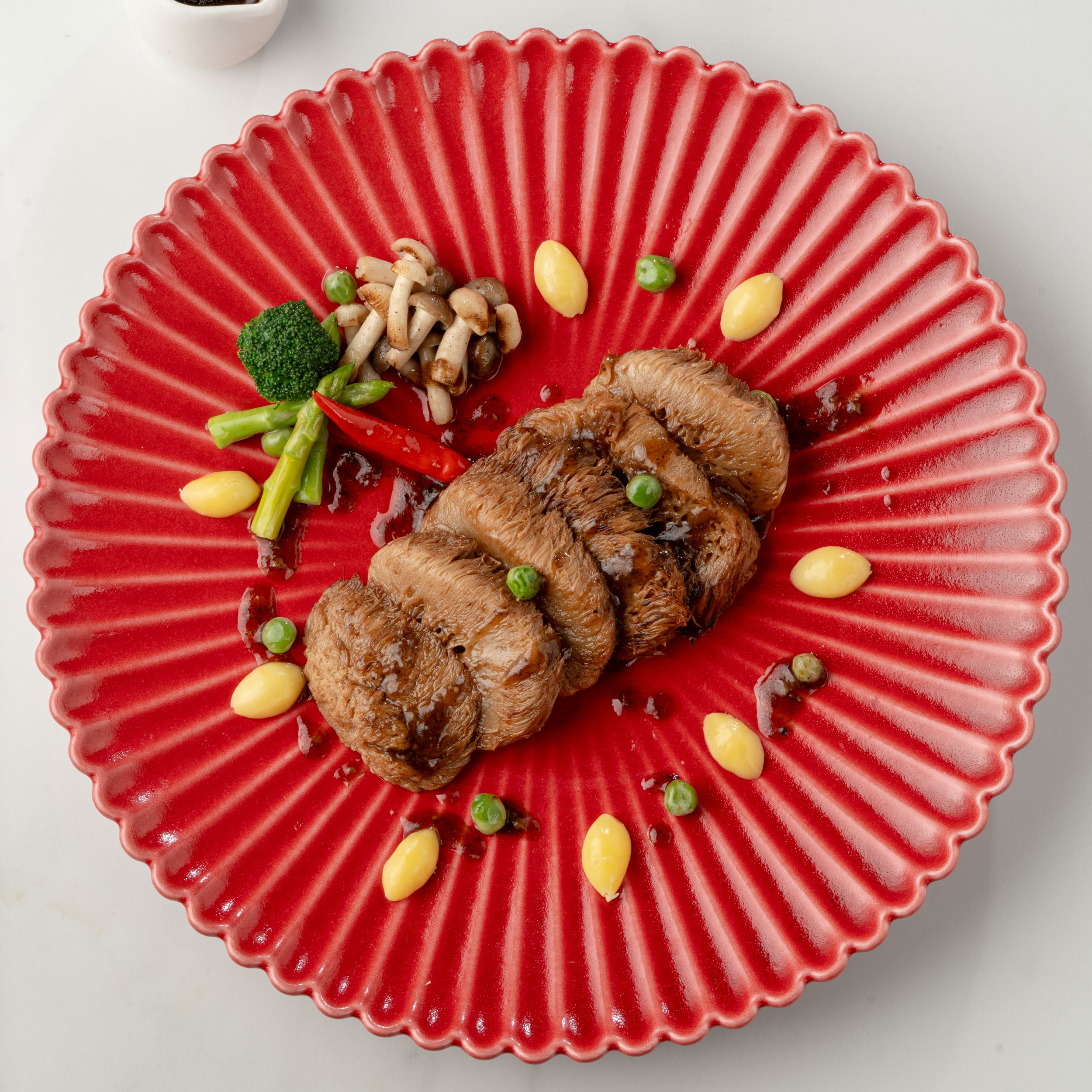 เห็ดยามาบูชิตาเกะซอสพริกไทยดำ ร้านเฮยยิน