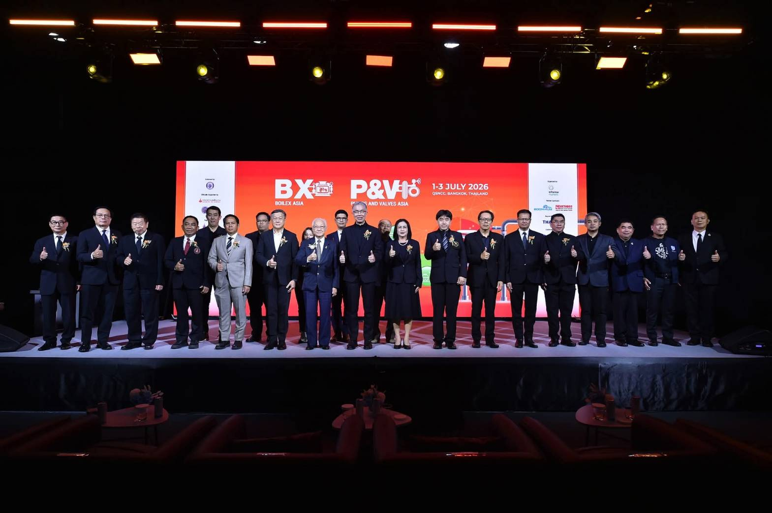 พิธีเปิดงาน Boilex Asia & Pumps and Valves Asia 2026