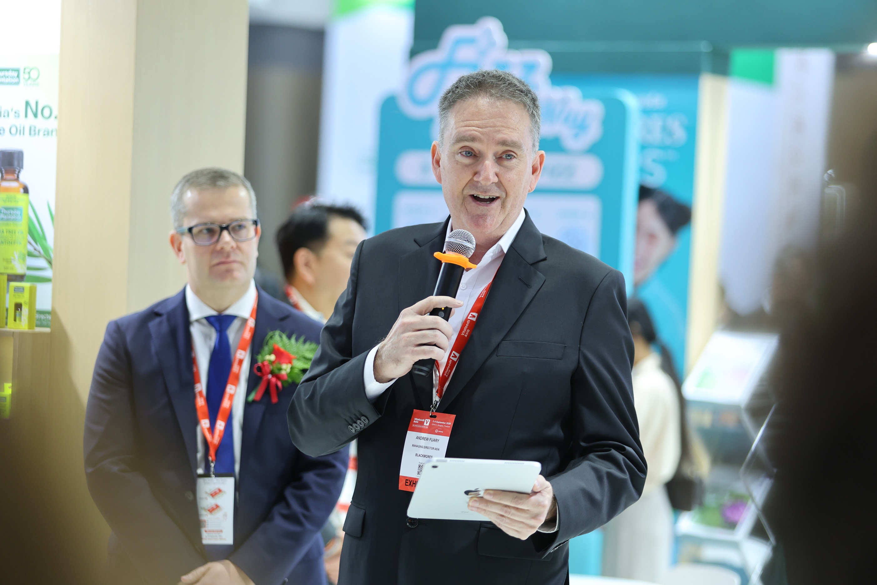 บรรยากาศงาน Vitafoods Asia