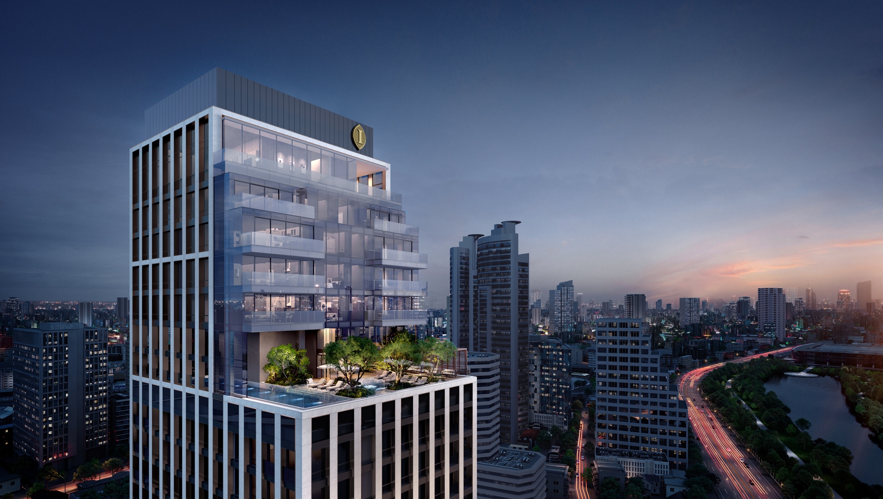 ภาพอาคาร InterContinental Residences Bangkok Asoke