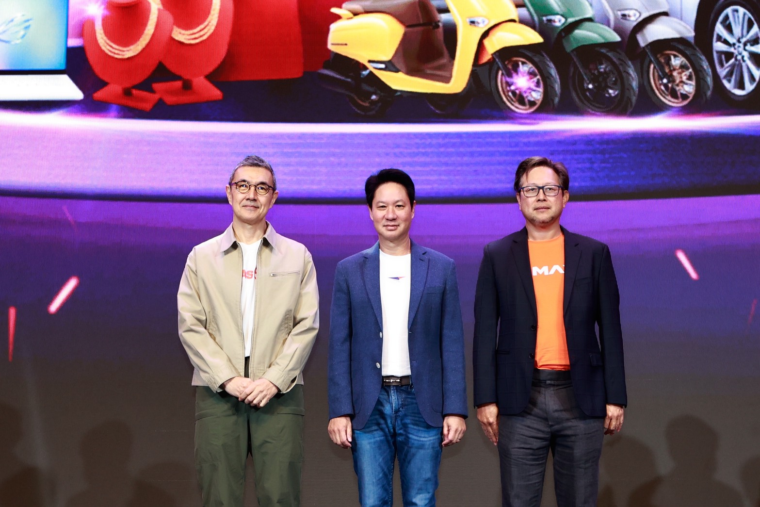 ภาพบรรยากาศภายในงานแถลงข่าวความร่วมมือ JAS MONOMAX และไปรษณีย์ไทย