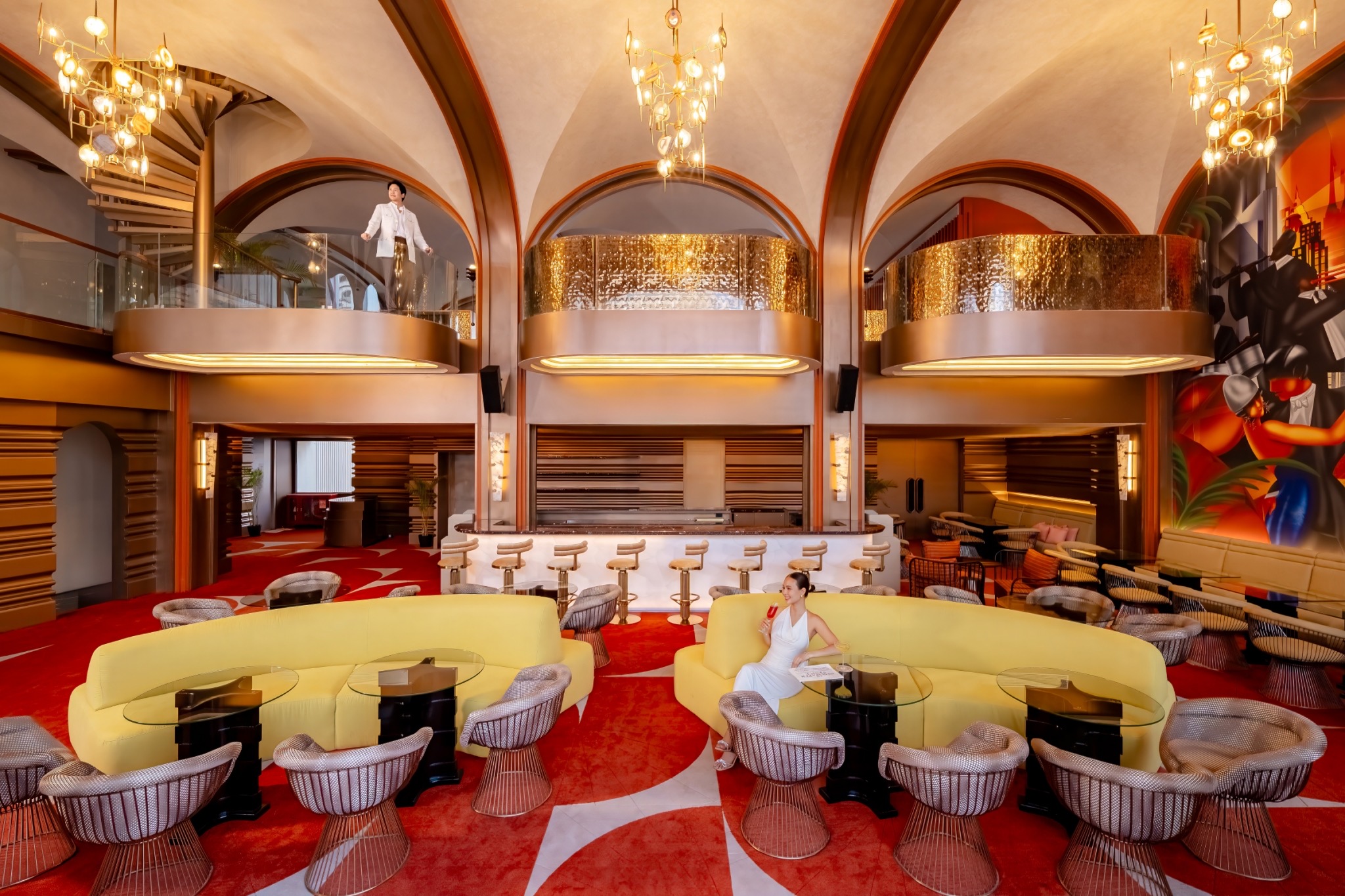 บรรยากาศภายในโรงแรม Aiden Surawong Bangkok