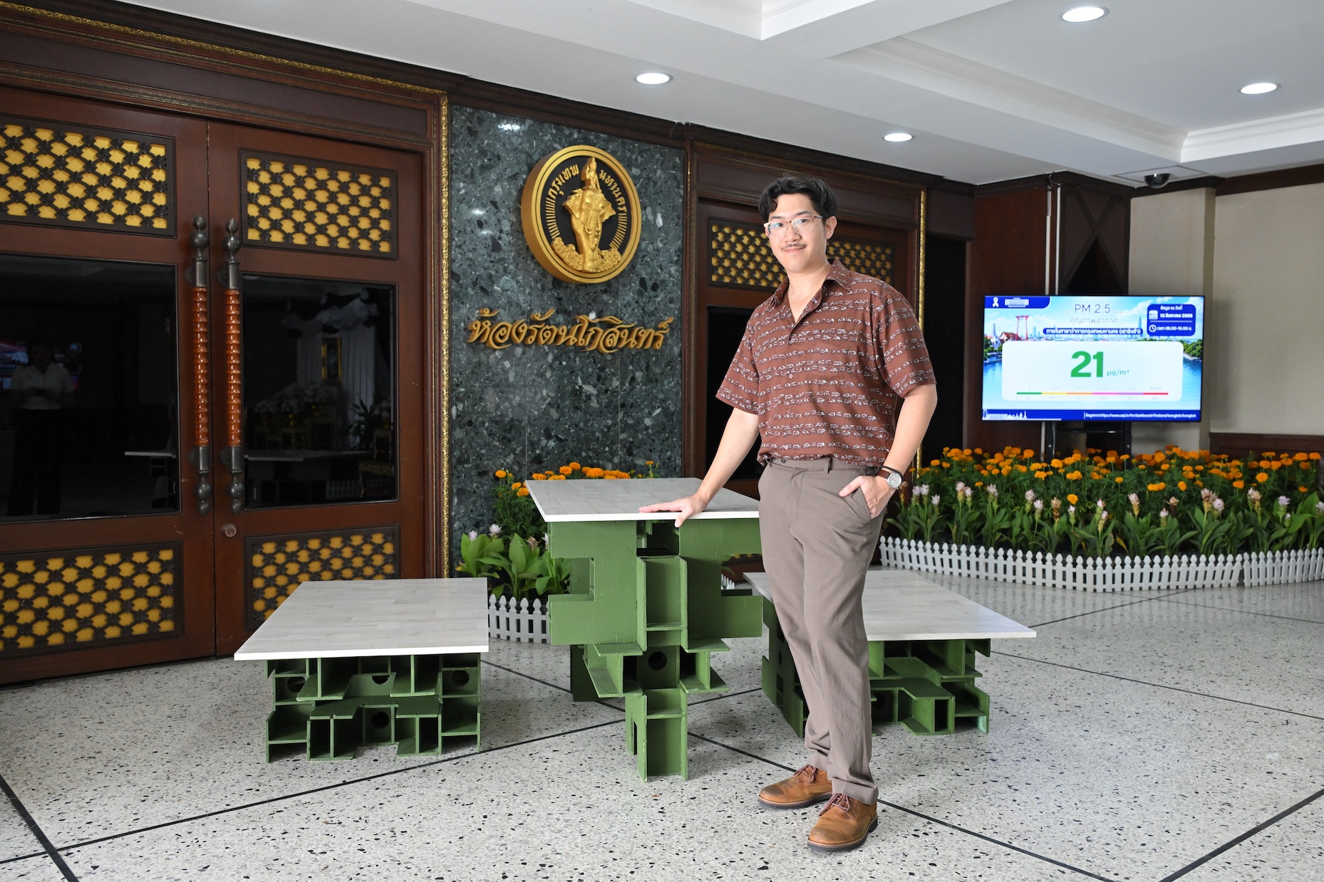 นายธนบูรณ์ กิตติศรีกังวาน สถาปนิกและทีมผู้ออกแบบจาก IF (Integrated Field) Architects