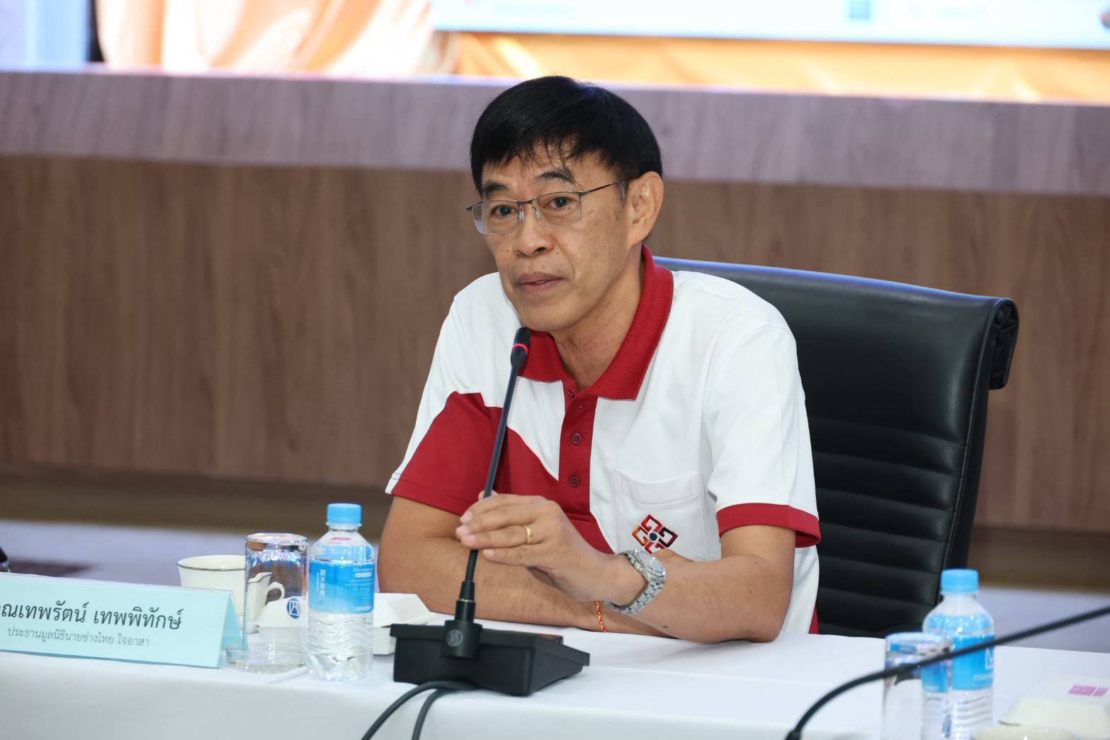 บรรยากาศงานแถลงข่าว ณ การเคหะแห่งชาติ สำนักงานใหญ่