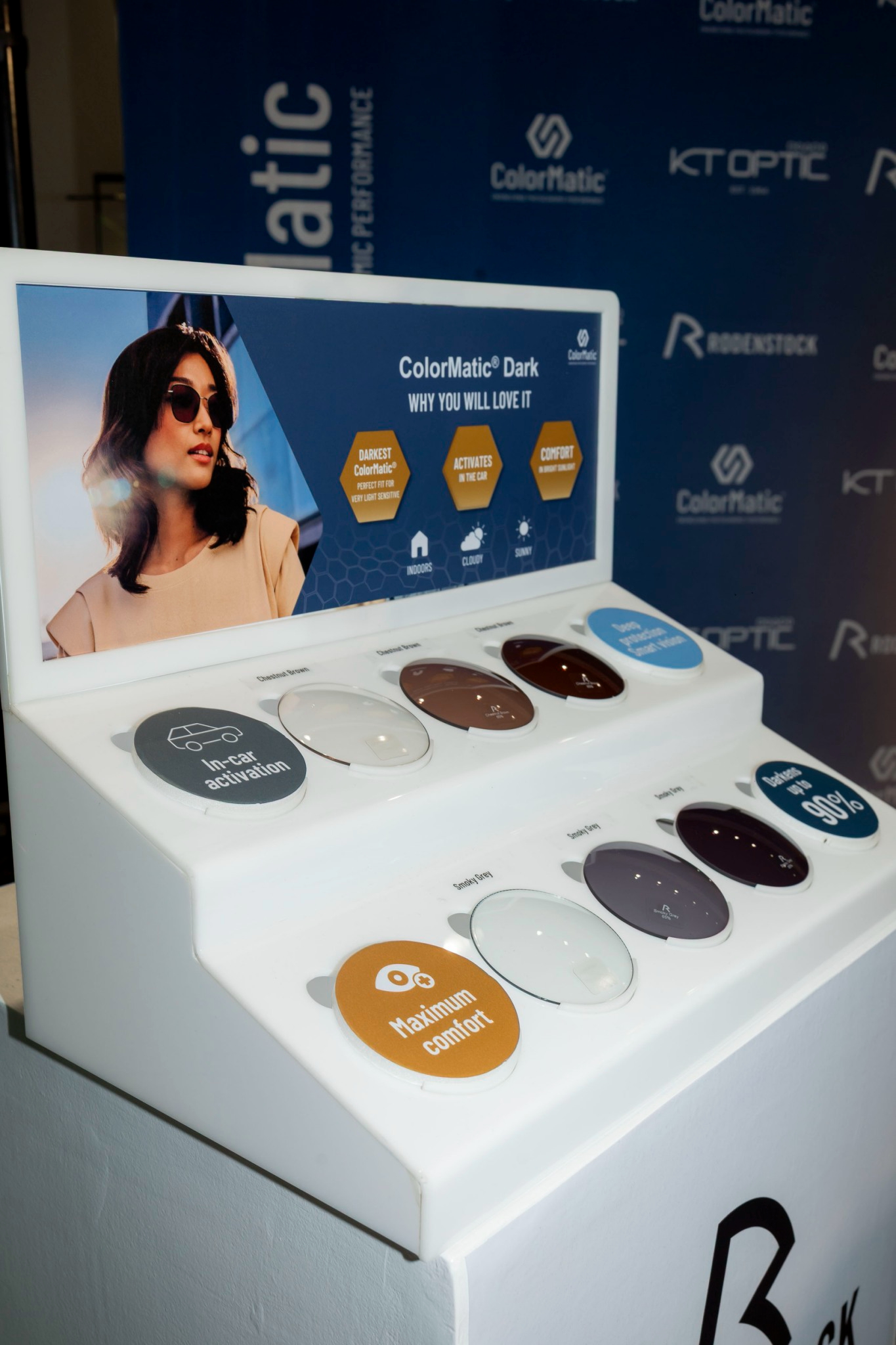 กลุ่มผลิตภัณฑ์ ColorMatic® ประกอบด้วย ColorMatic® Dark