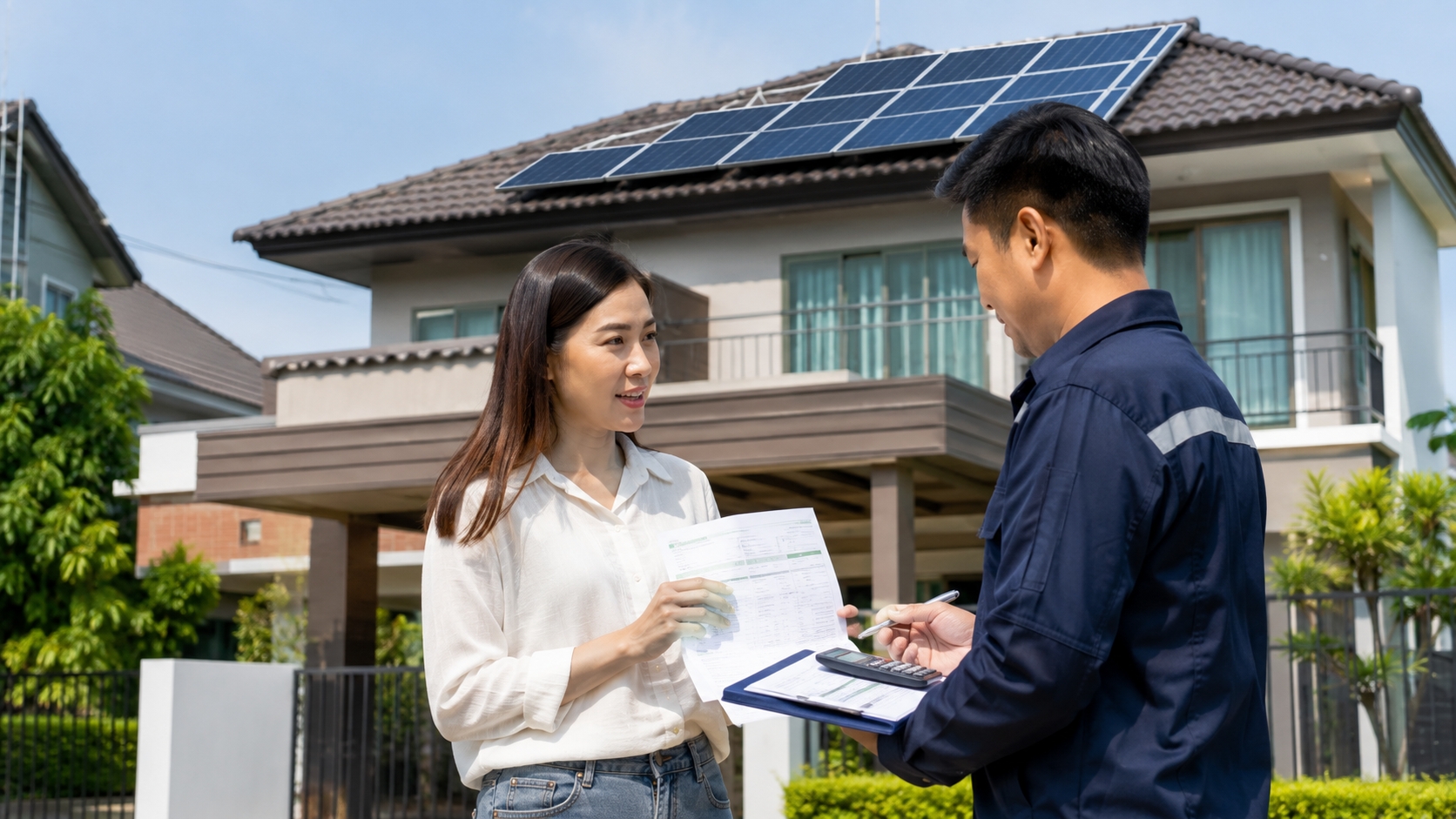 ภาพประกอบบทความ Solar Rooftop ของเคทีซี (1)