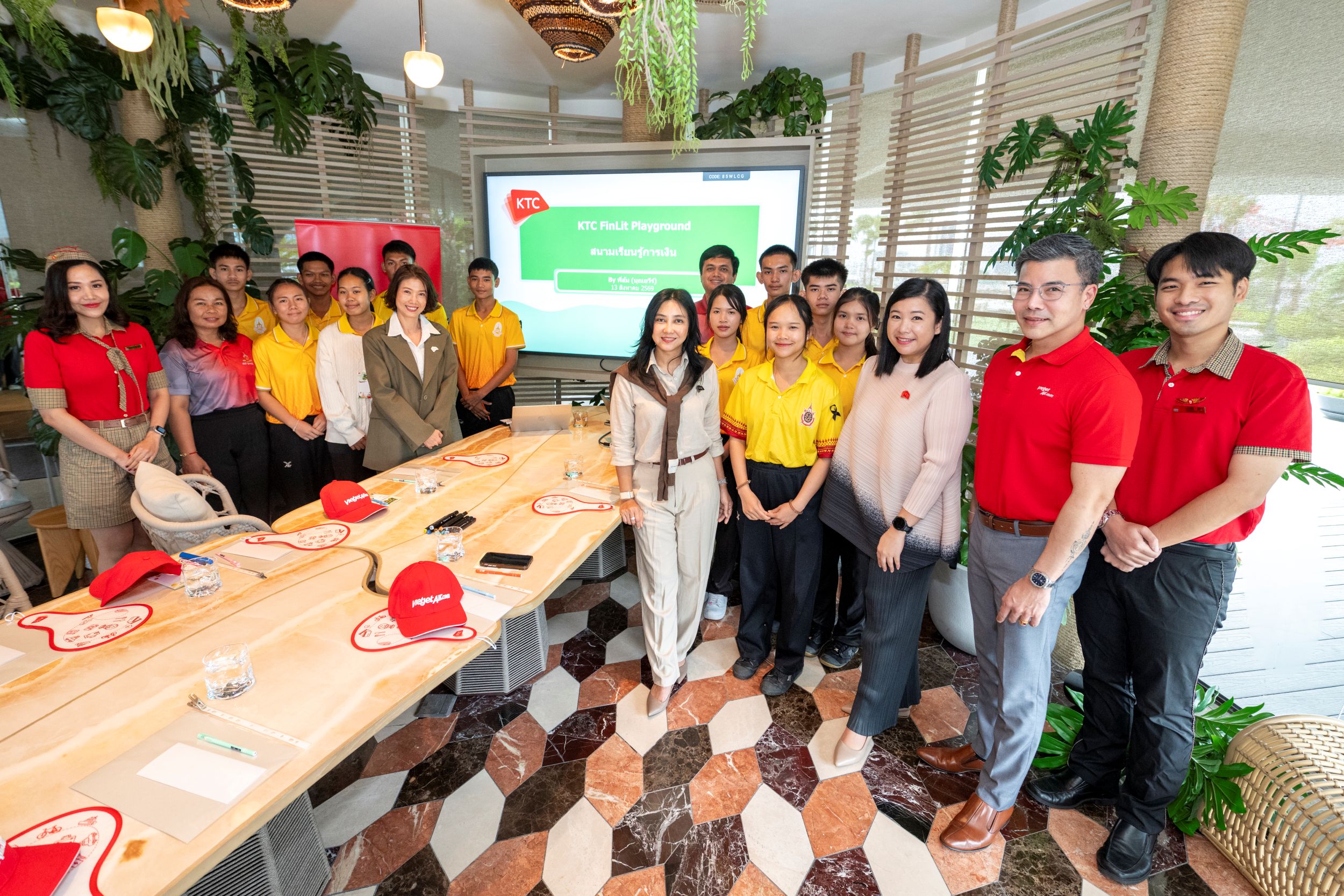 ภาพข่าวประชาสัมพันธ์ KTC FinLit Playground