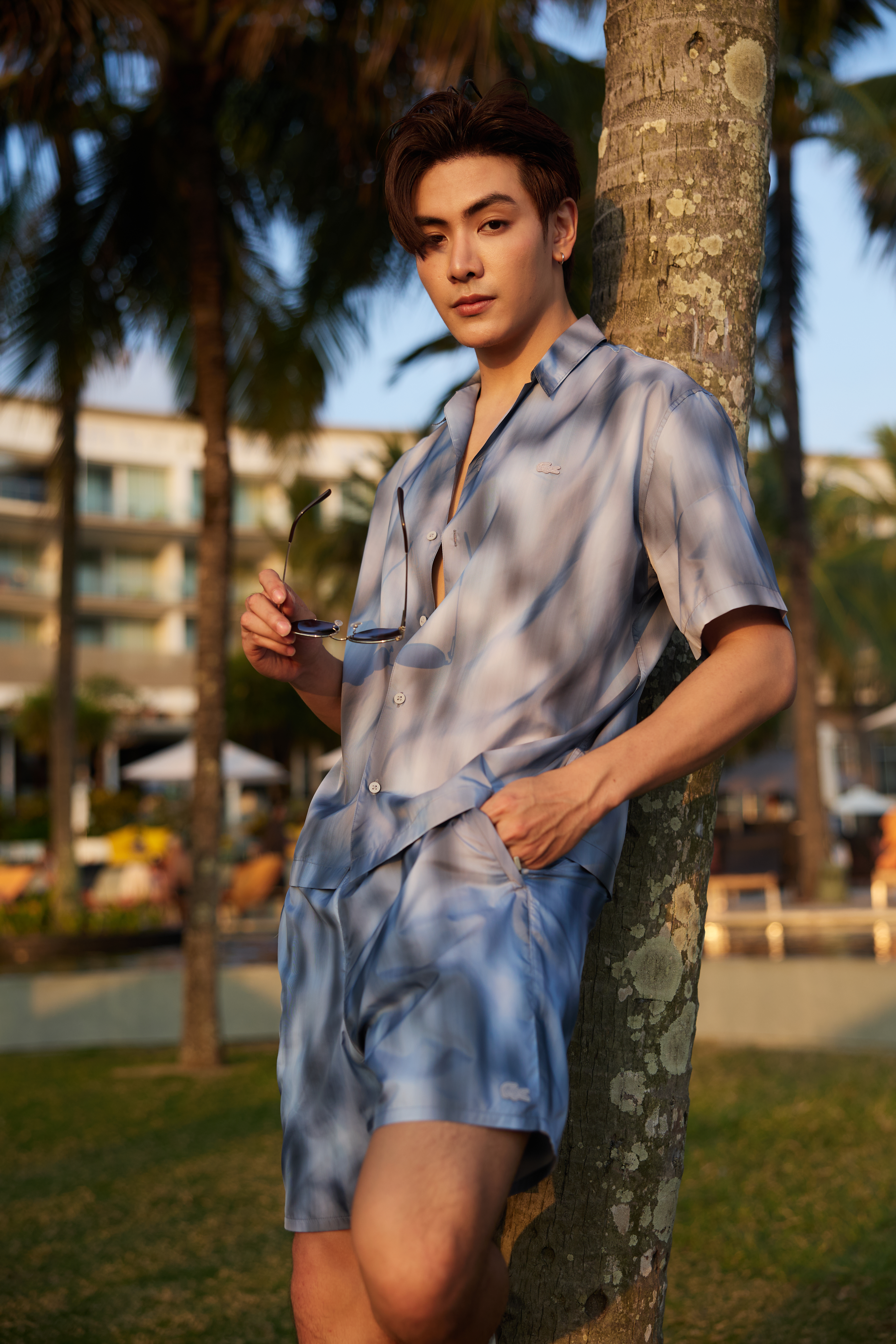 จุง อาเชน ในลุค Lacoste ณ Club Lacoste Bali ภาพที่ 1