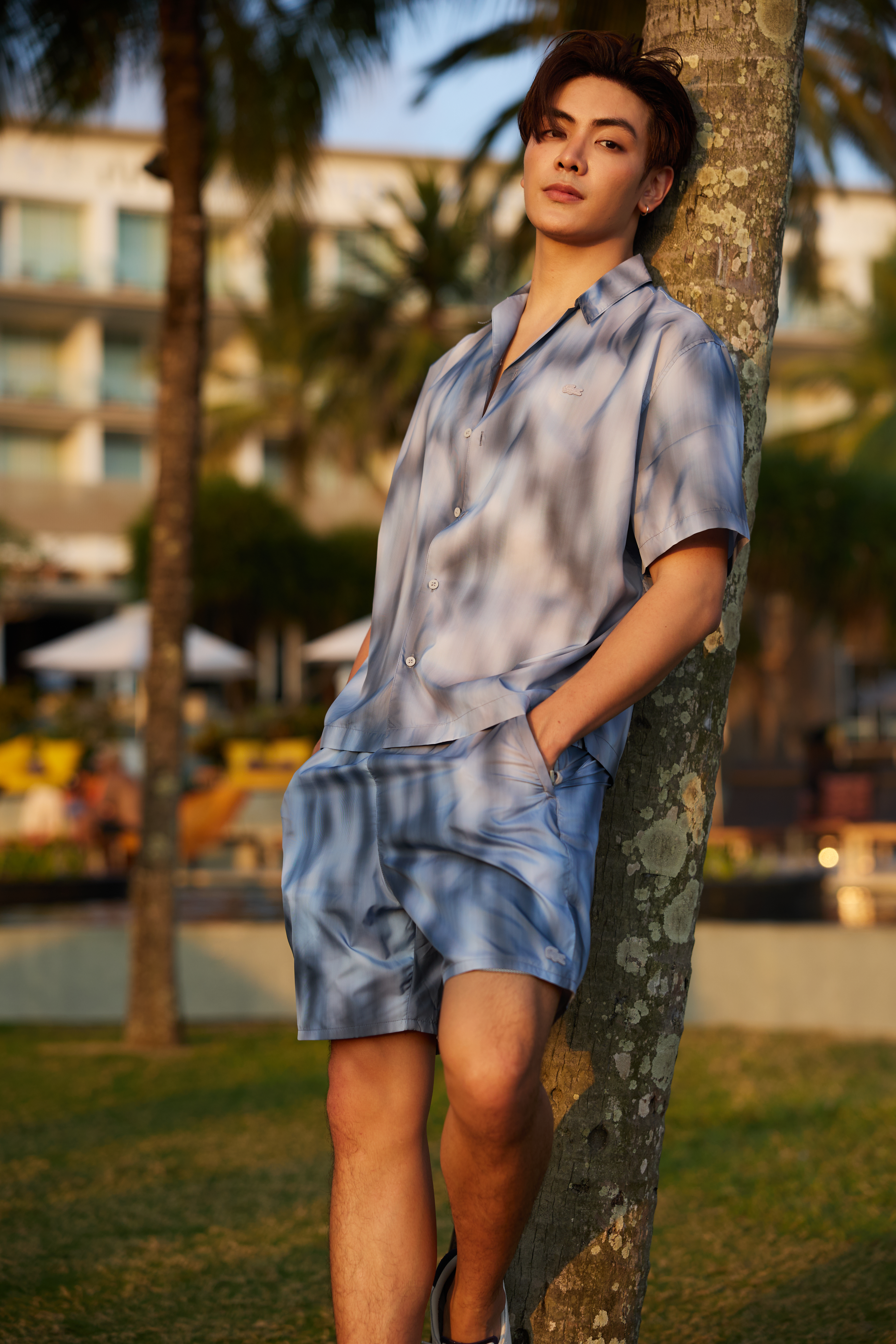 จุง อาเชน ในลุค Lacoste ณ Club Lacoste Bali ภาพที่ 3