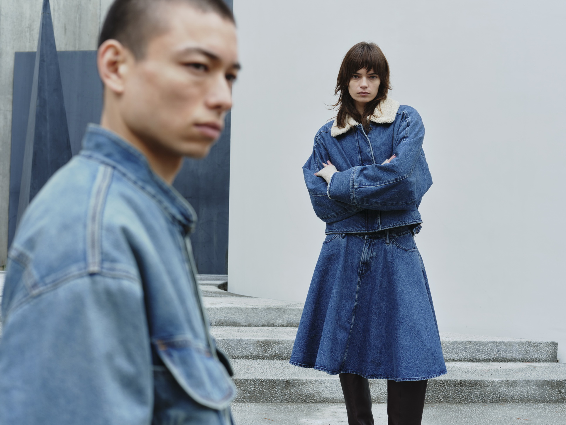 ภาพแคมเปญ Levi’s® Blue Tab™ Fall/Winter 2026