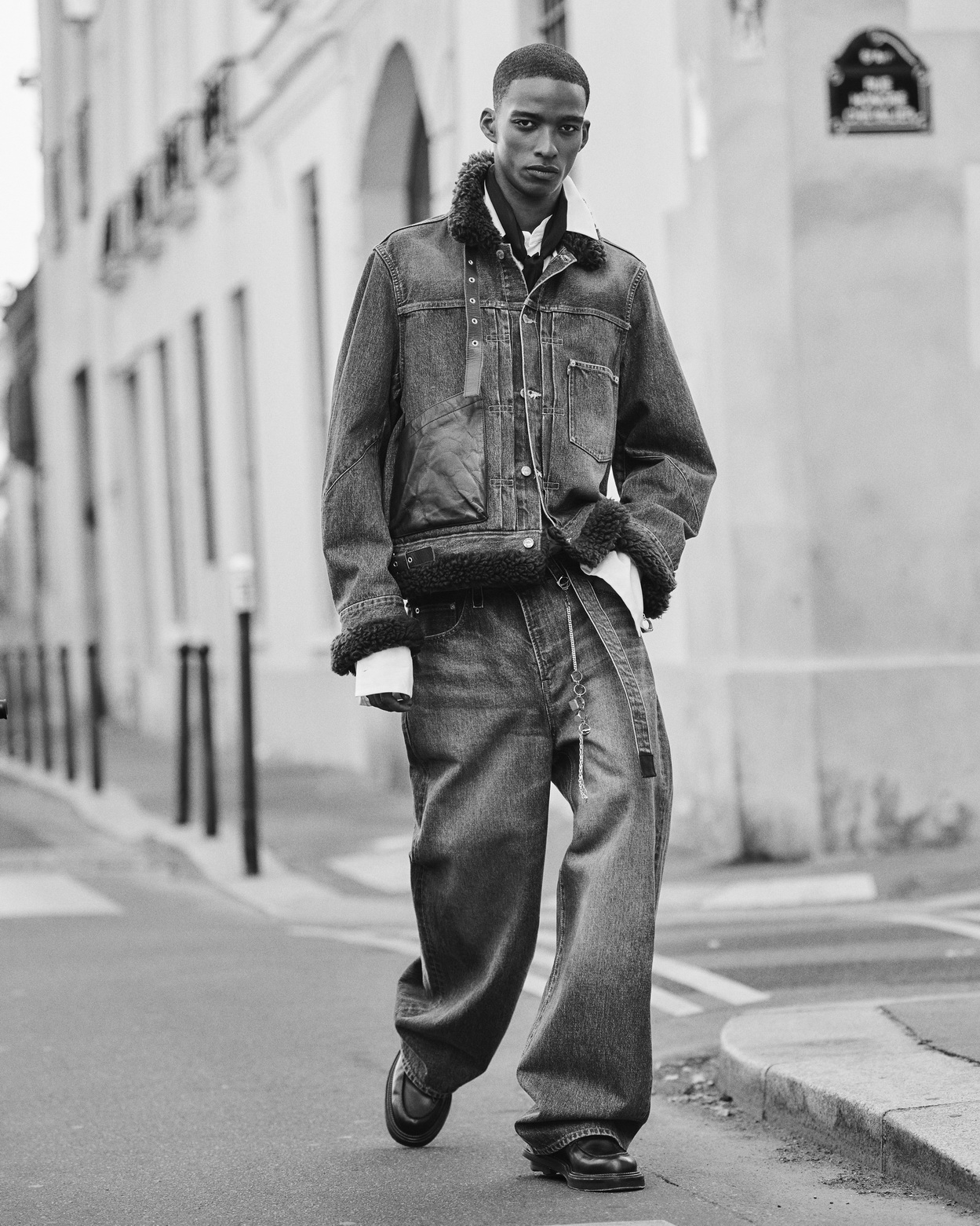 ลุคจากคอลเลกชัน Levi’s® x sacai
