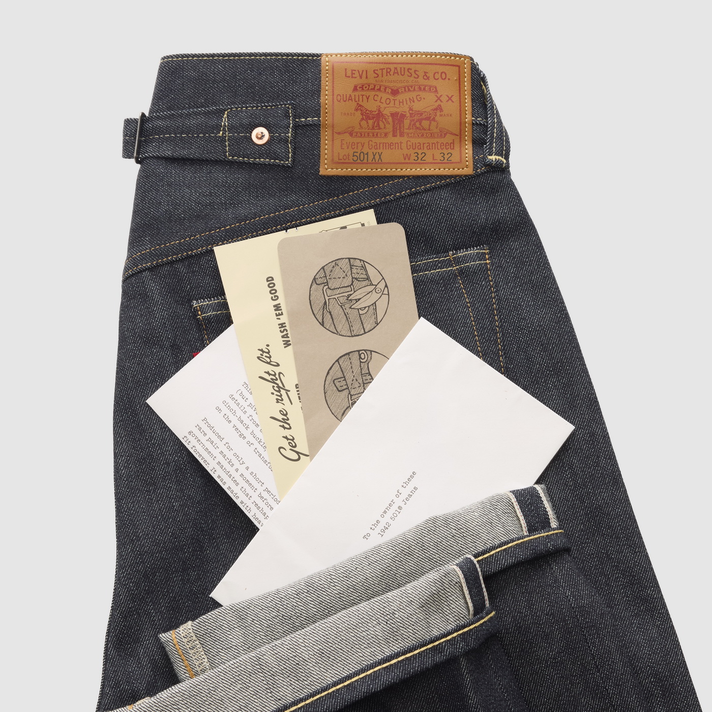 ภาพ Levi’s® 1942 501® Jeans มุม D2
