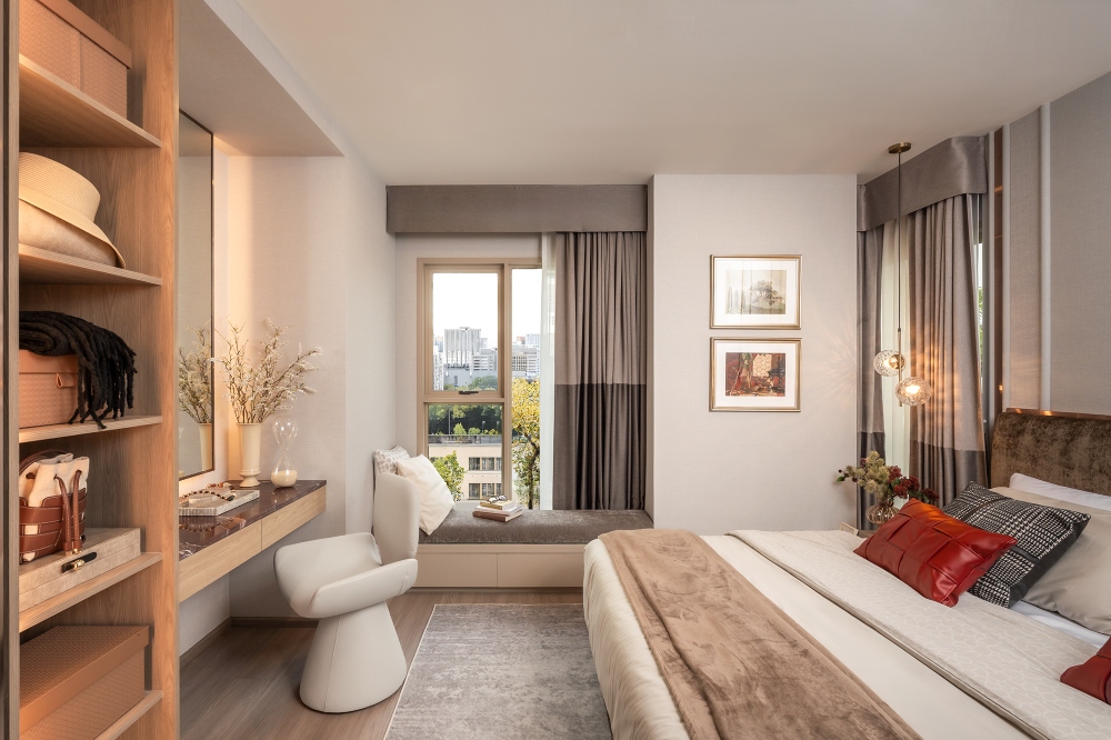 ห้องชุด 2 Bedroom ห้องนอน
