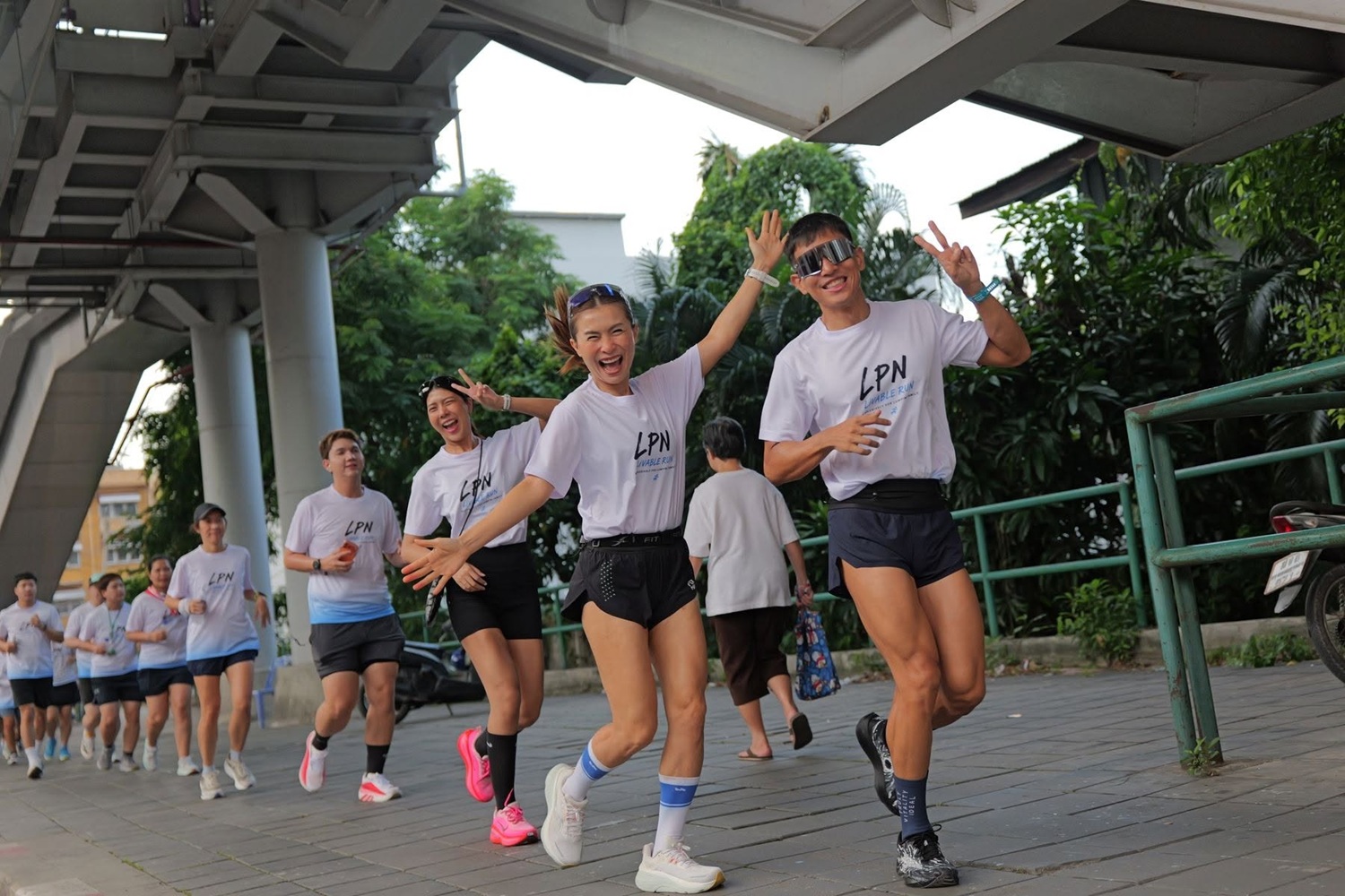 บรรยากาศกิจกรรม LPN: The City Run Series
