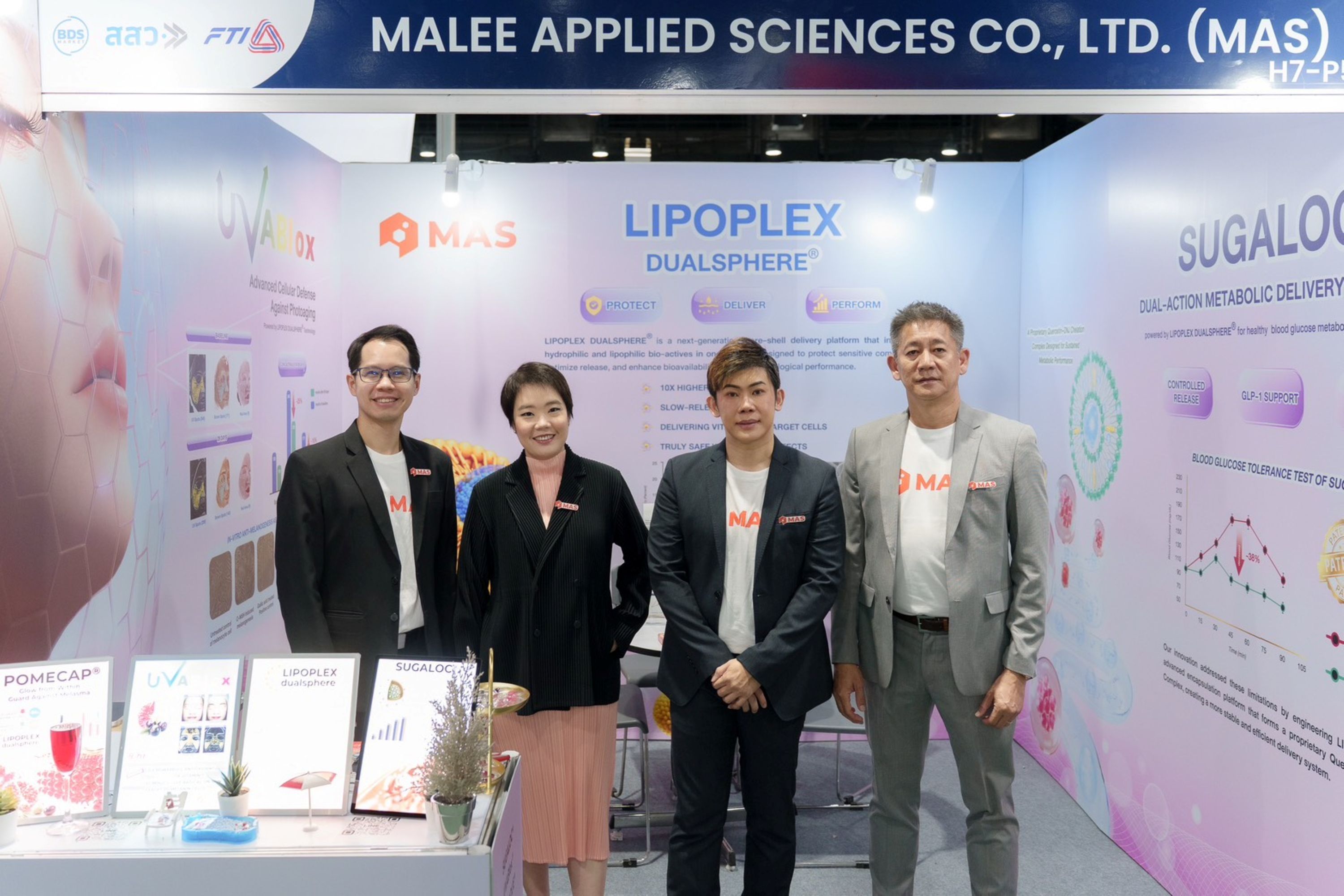 ภาพข่าว MALEE / MAS ในงาน Vitafoods Asia 2026