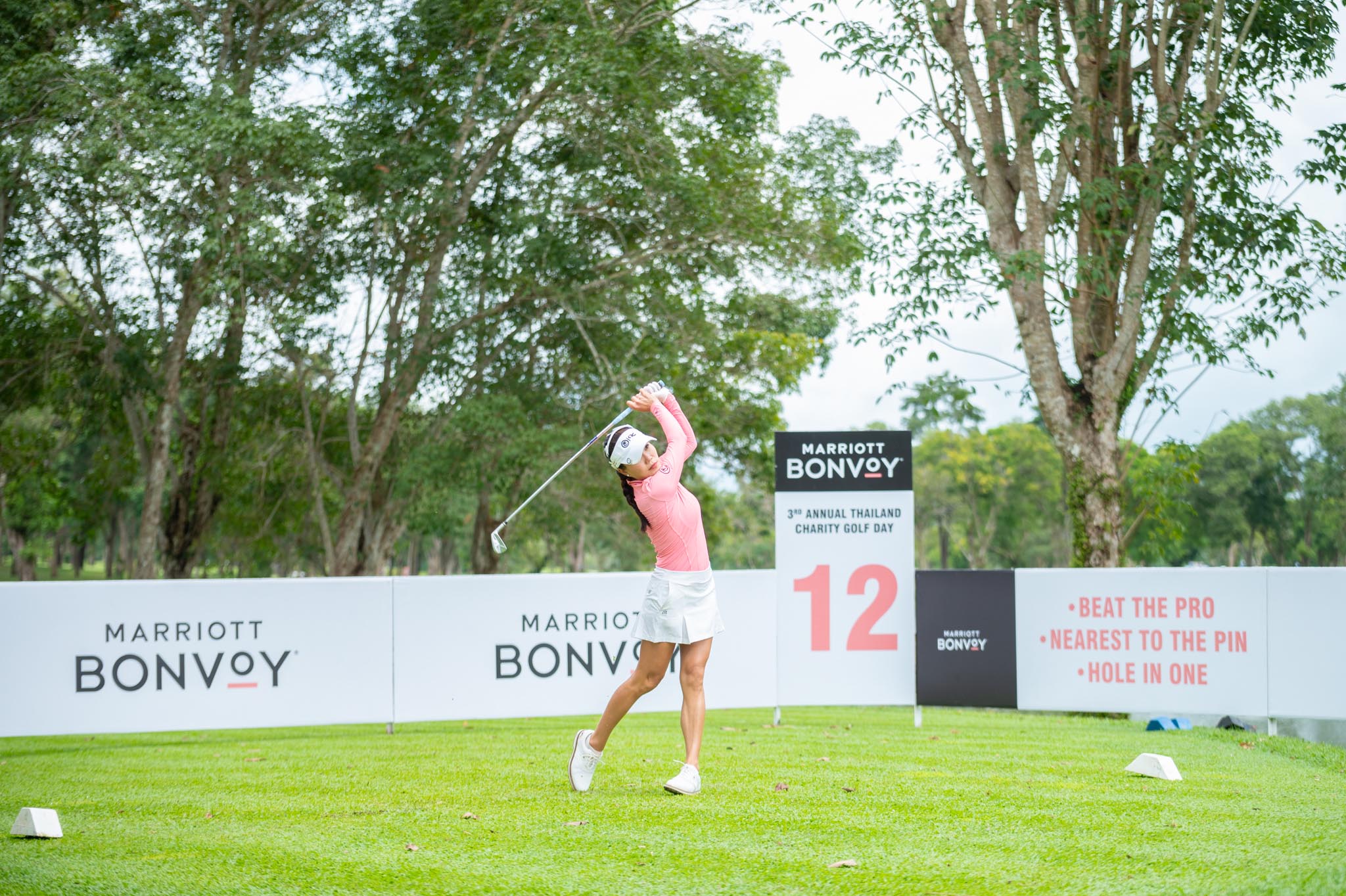ภาพกิจกรรมงานกอล์ฟการกุศล Marriott Bonvoy Charity Golf Day